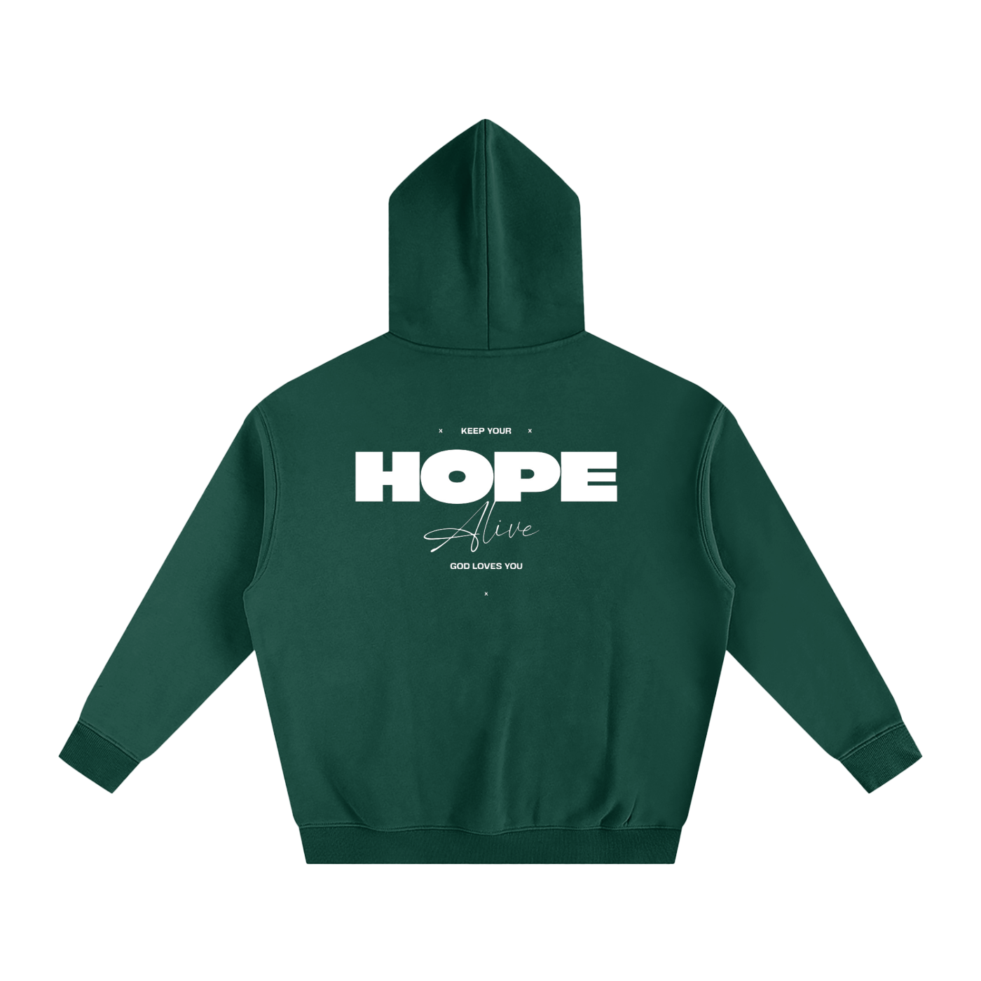 Hope - Oversize Fleeced Hoodie