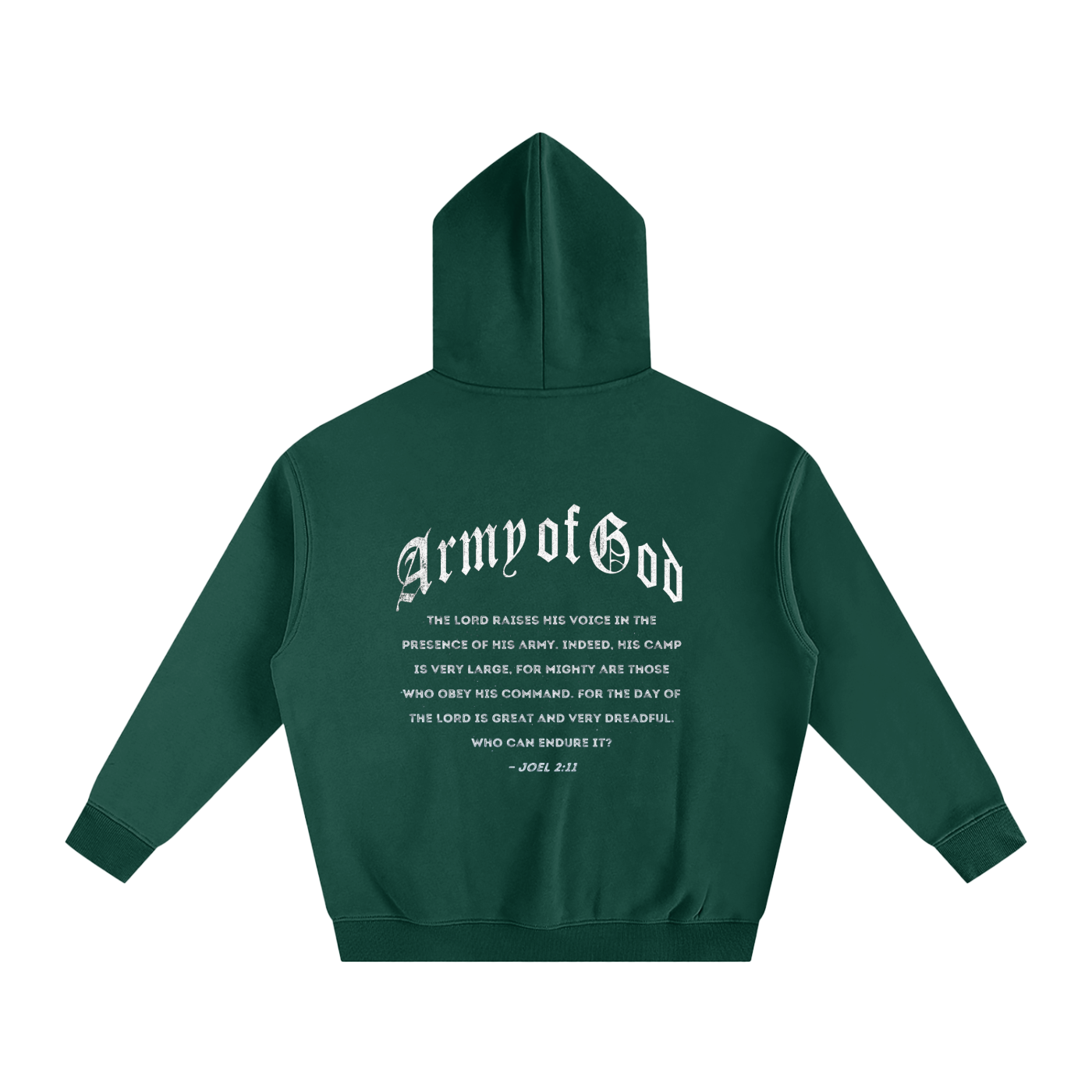Army of God - Oversize Fleeced Hoodie