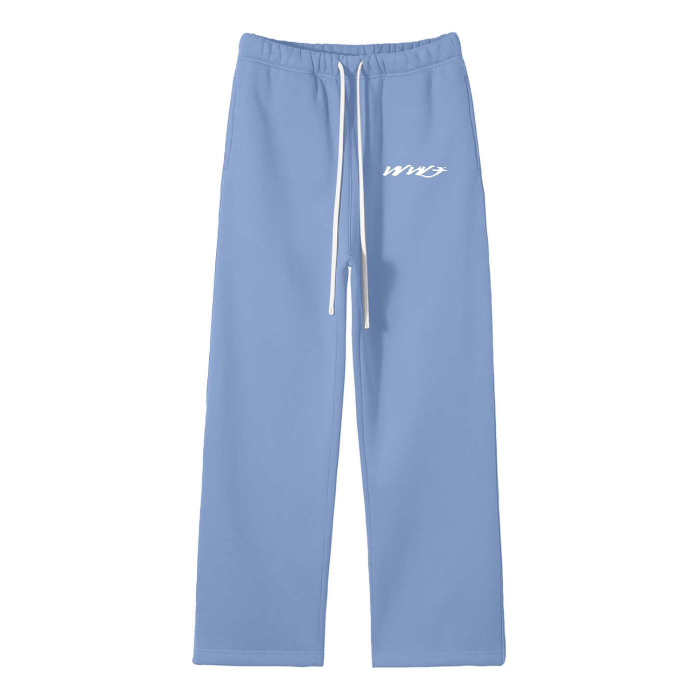 WWJ - Unisex Solid Color Fleece Straight Leg Pants