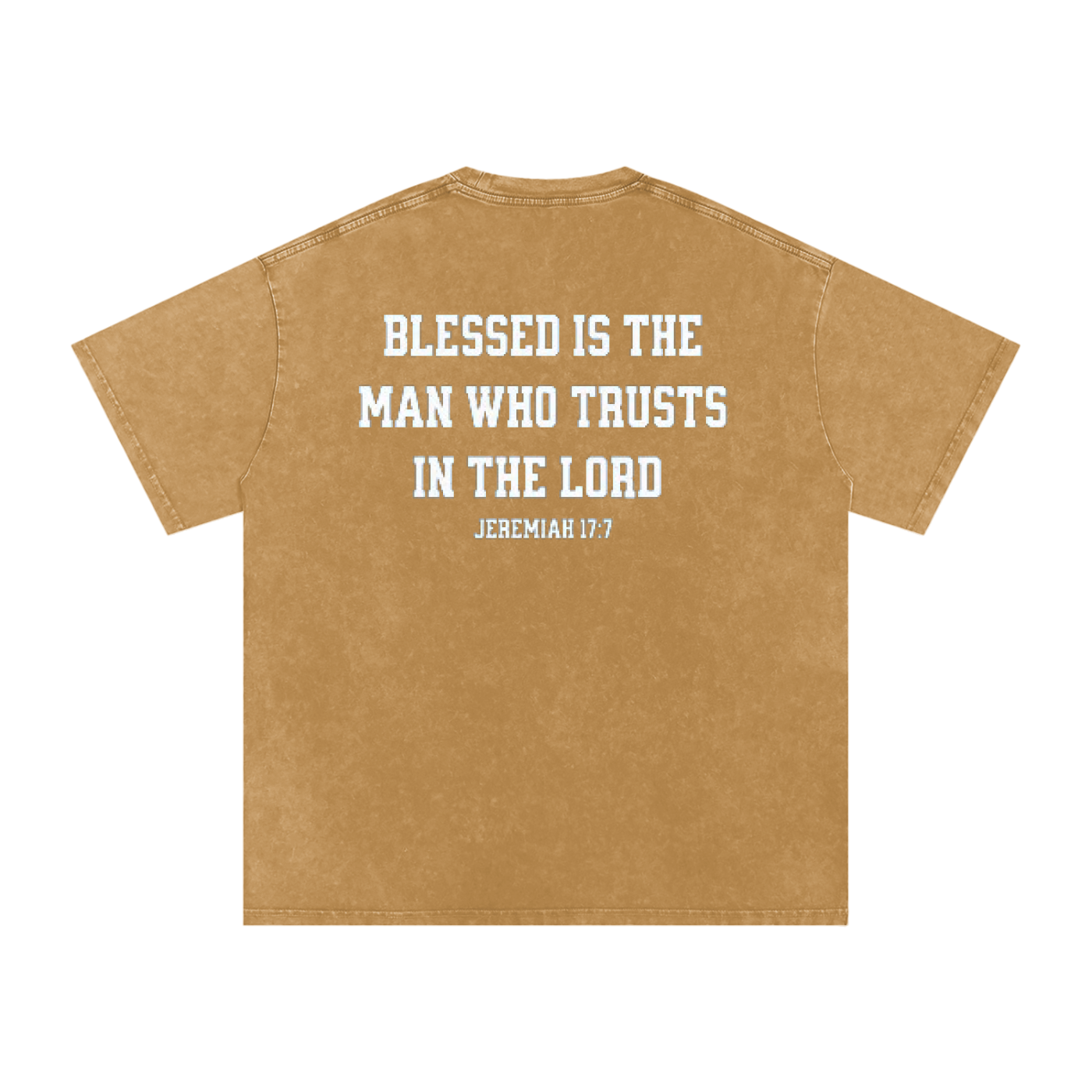 Blessed - Acid Wash Oversize T-Shirt