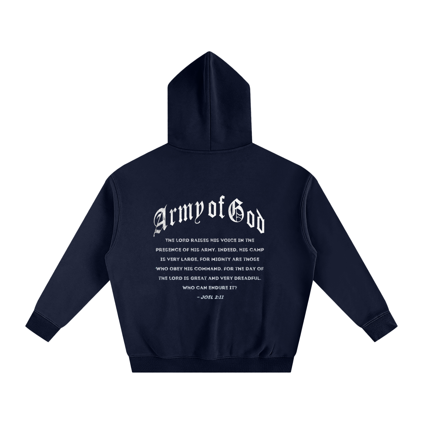 Army of God - Oversize Fleeced Hoodie