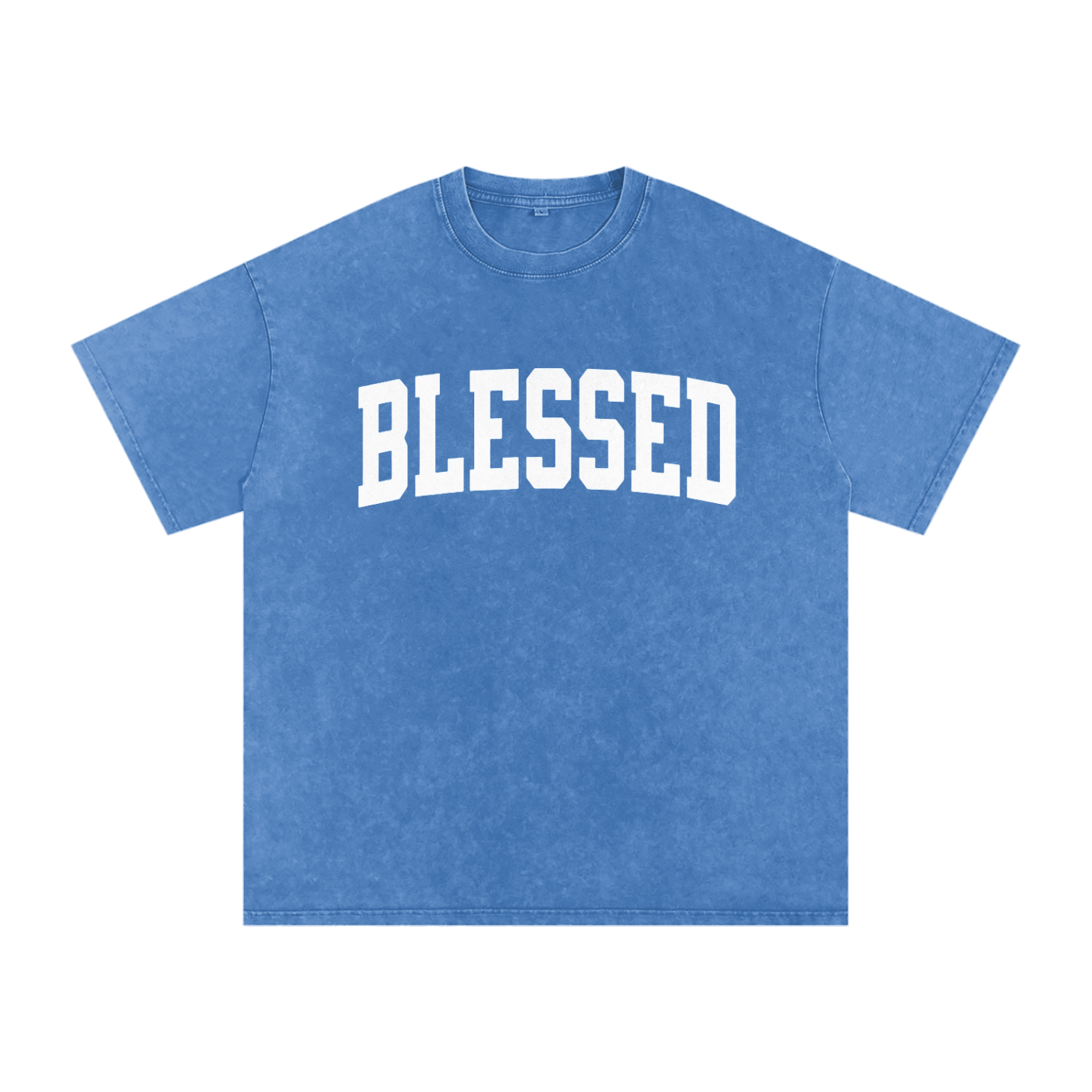 Blessed - Acid Wash Oversize T-Shirt