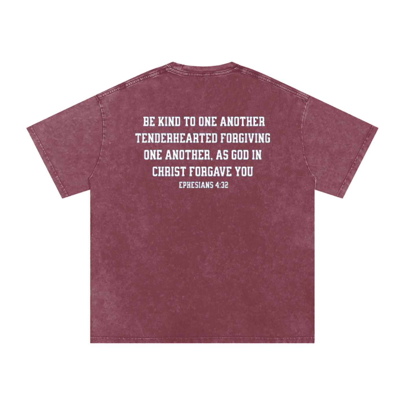 Forgiven - Snow Washed Oversized Cotton T-Shirt