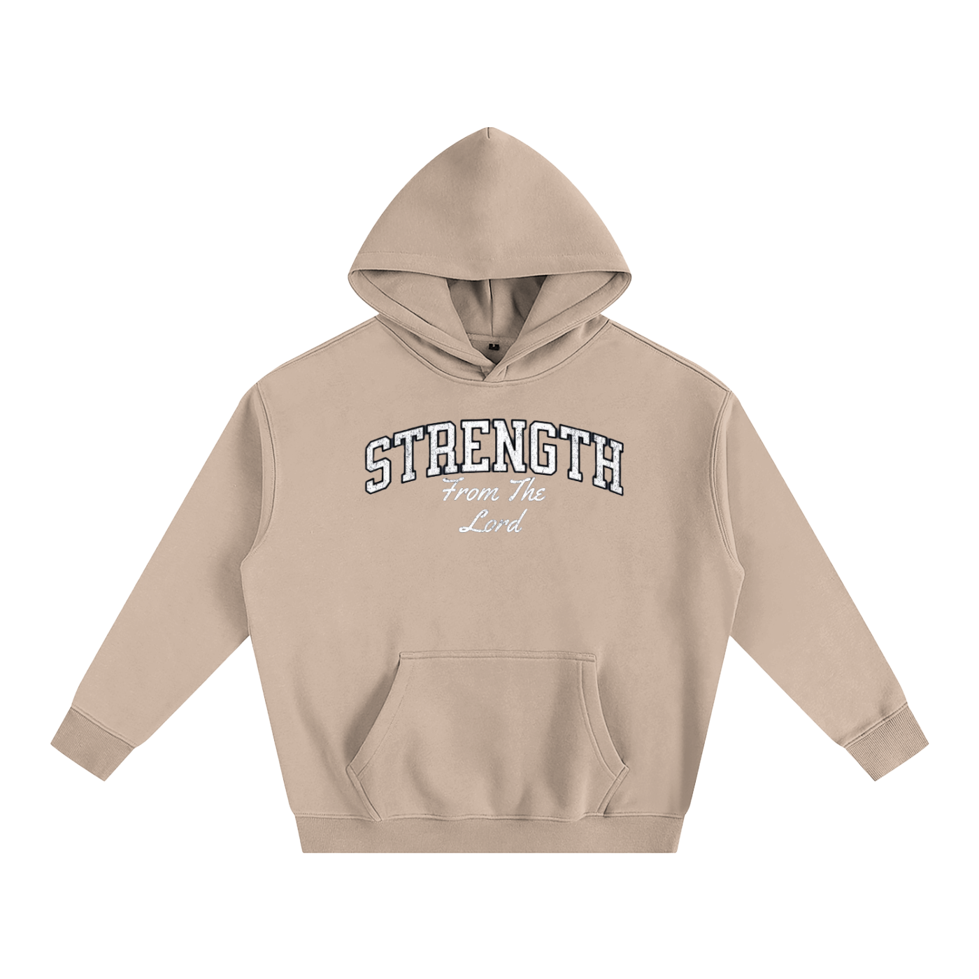 Strength in the Lord - Oversize Fleeced Hoodie