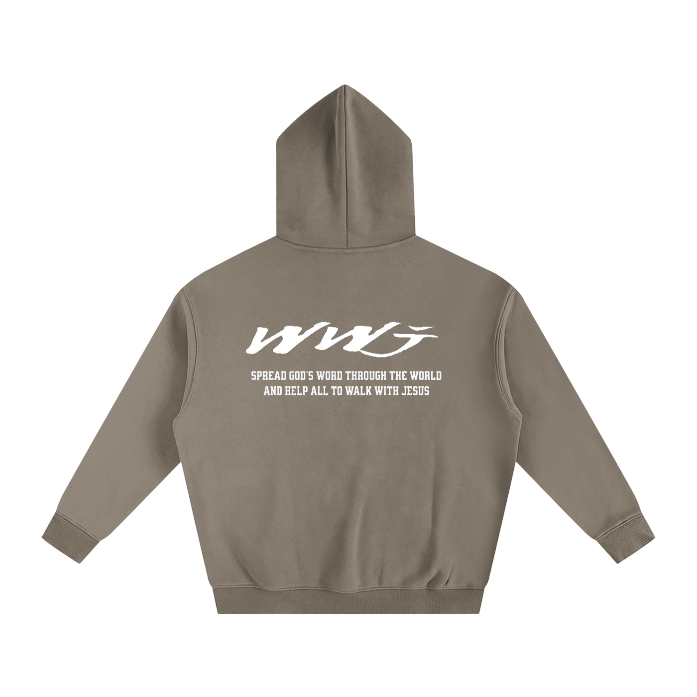 WWJ Mission - Oversize Fleeced Hoodie