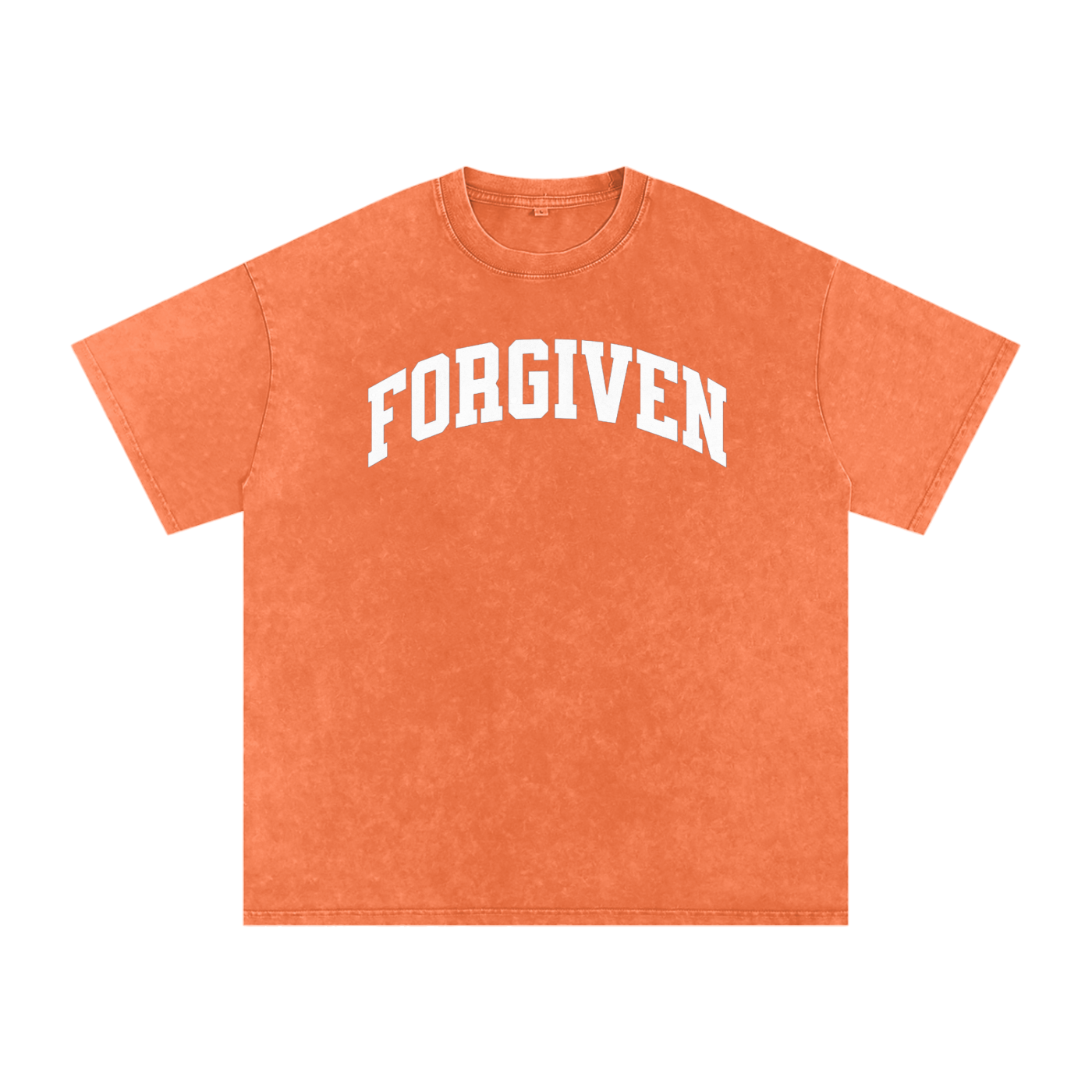 Forgiven - Snow Washed Oversized Cotton T-Shirt