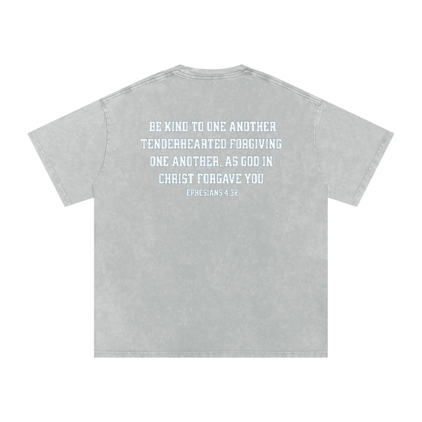 Forgiven - Snow Washed Oversized Cotton T-Shirt