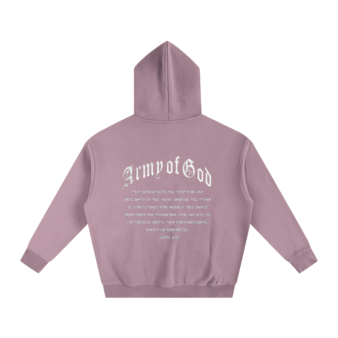 Army of God - Oversize Fleeced Hoodie