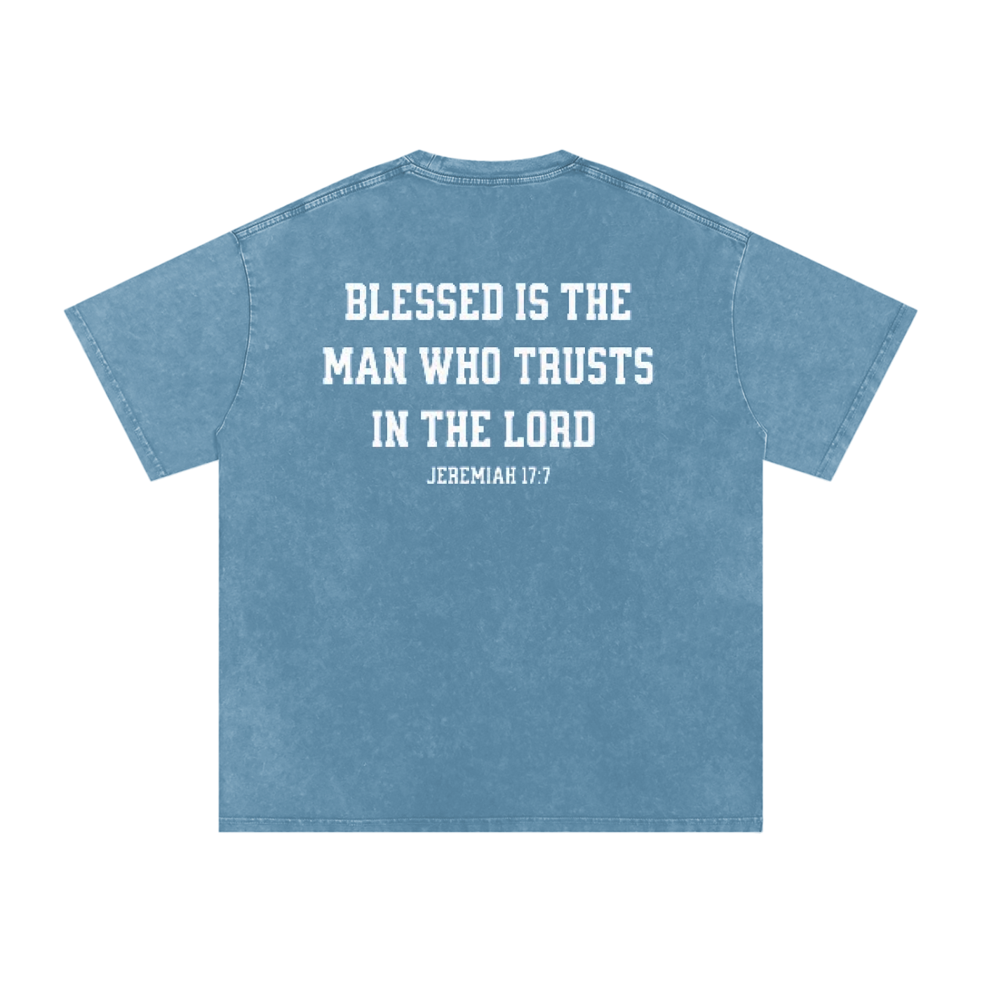 Blessed - Acid Wash Oversize T-Shirt