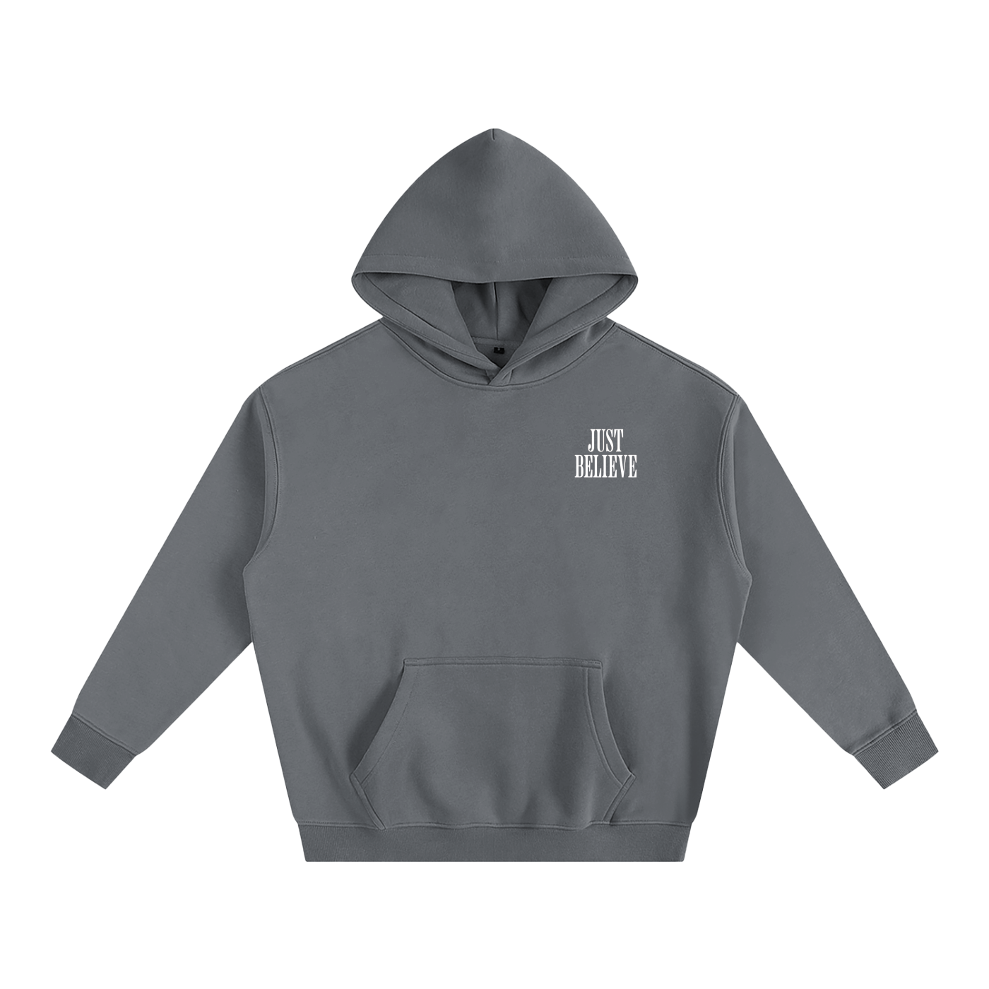 Just Believe - Oversize Fleeced Hoodie