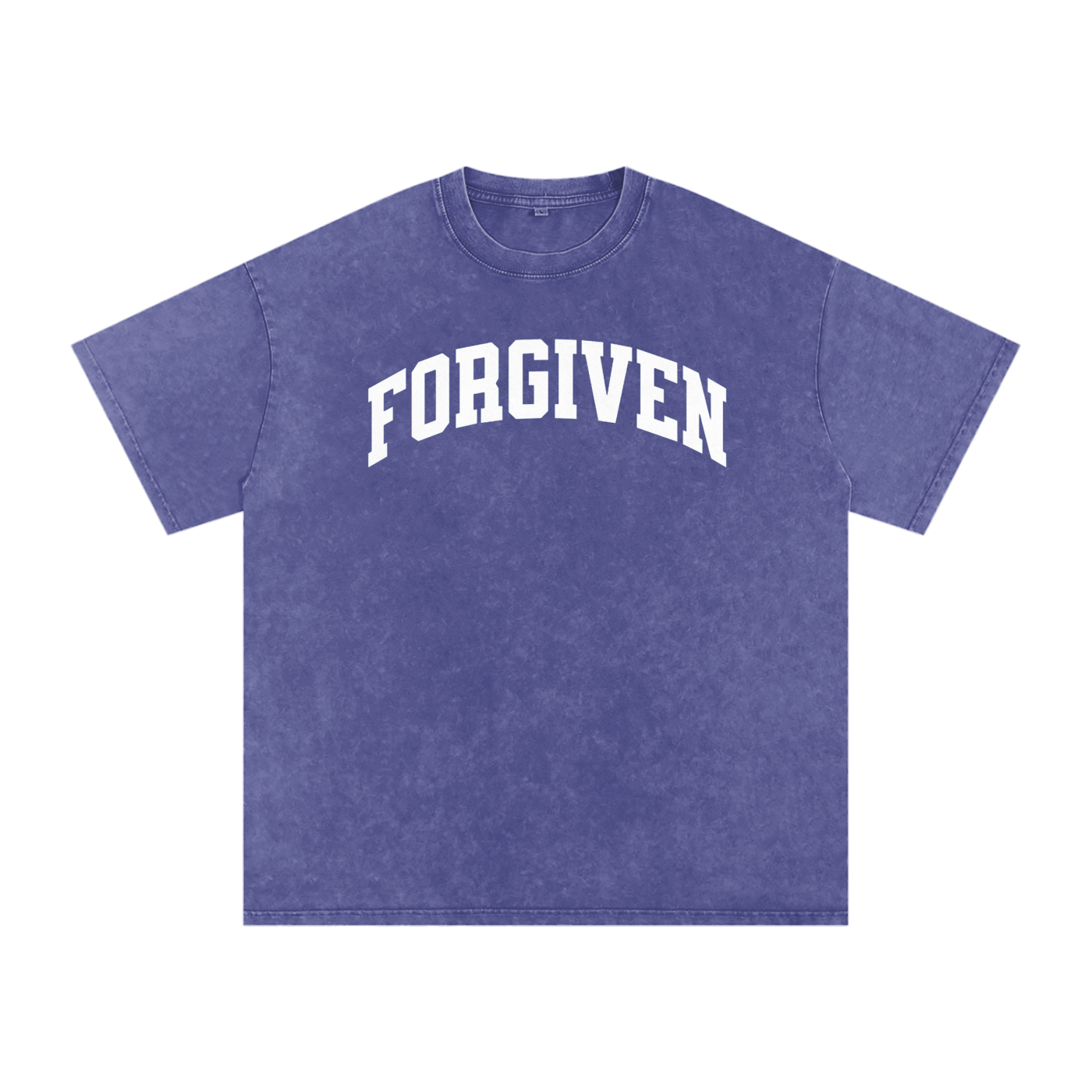 Forgiven - Snow Washed Oversized Cotton T-Shirt