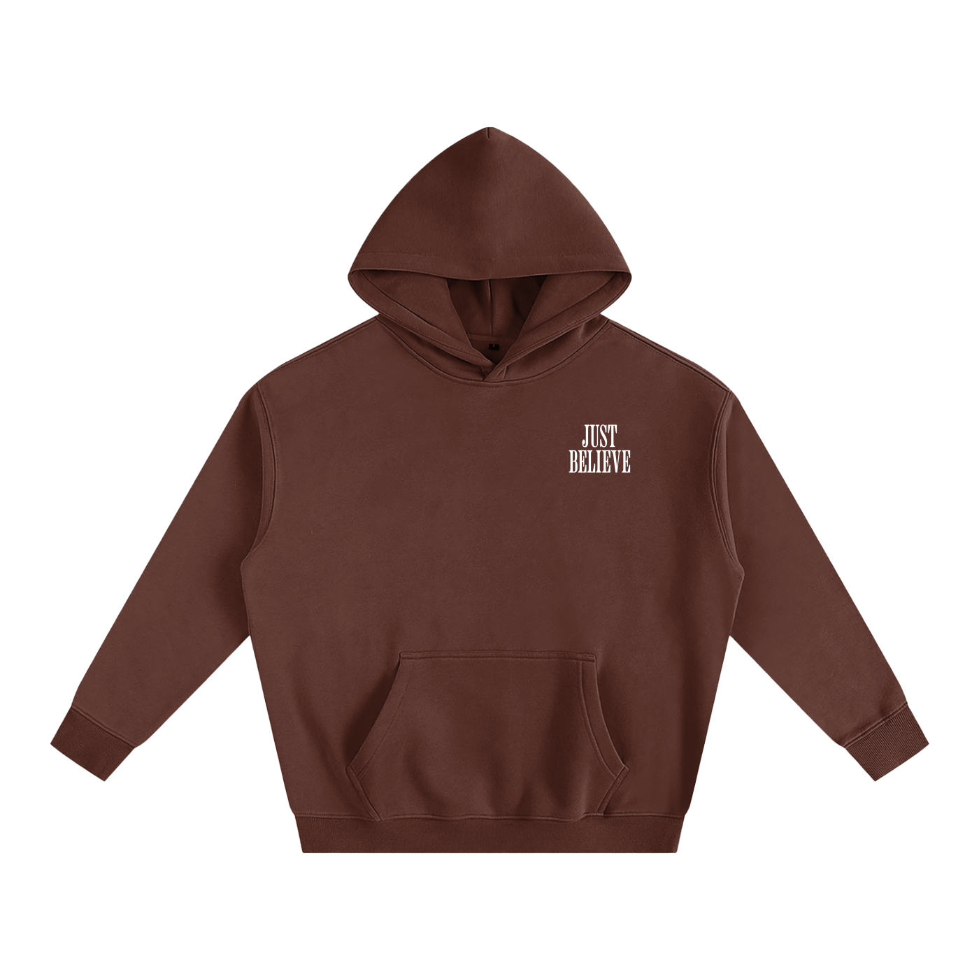 Just Believe - Oversize Fleeced Hoodie