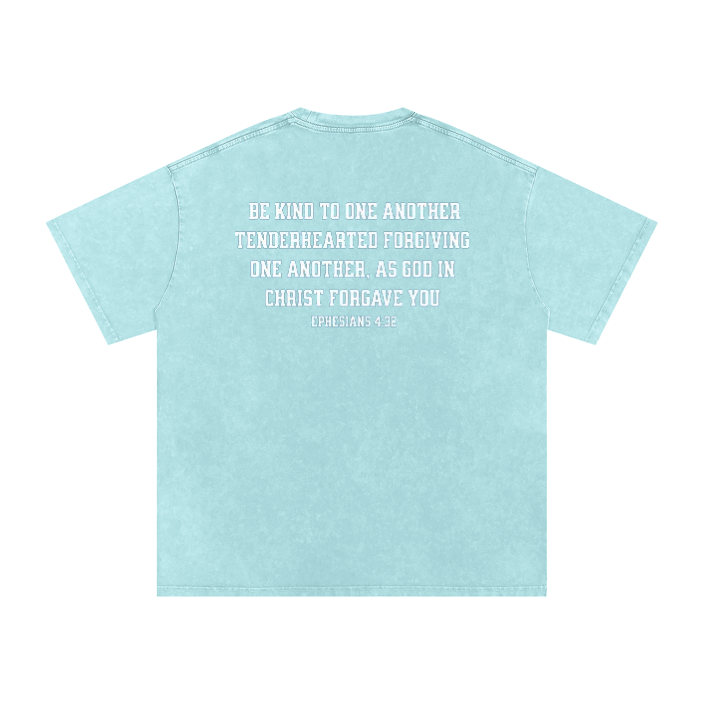 Forgiven - Snow Washed Oversized Cotton T-Shirt