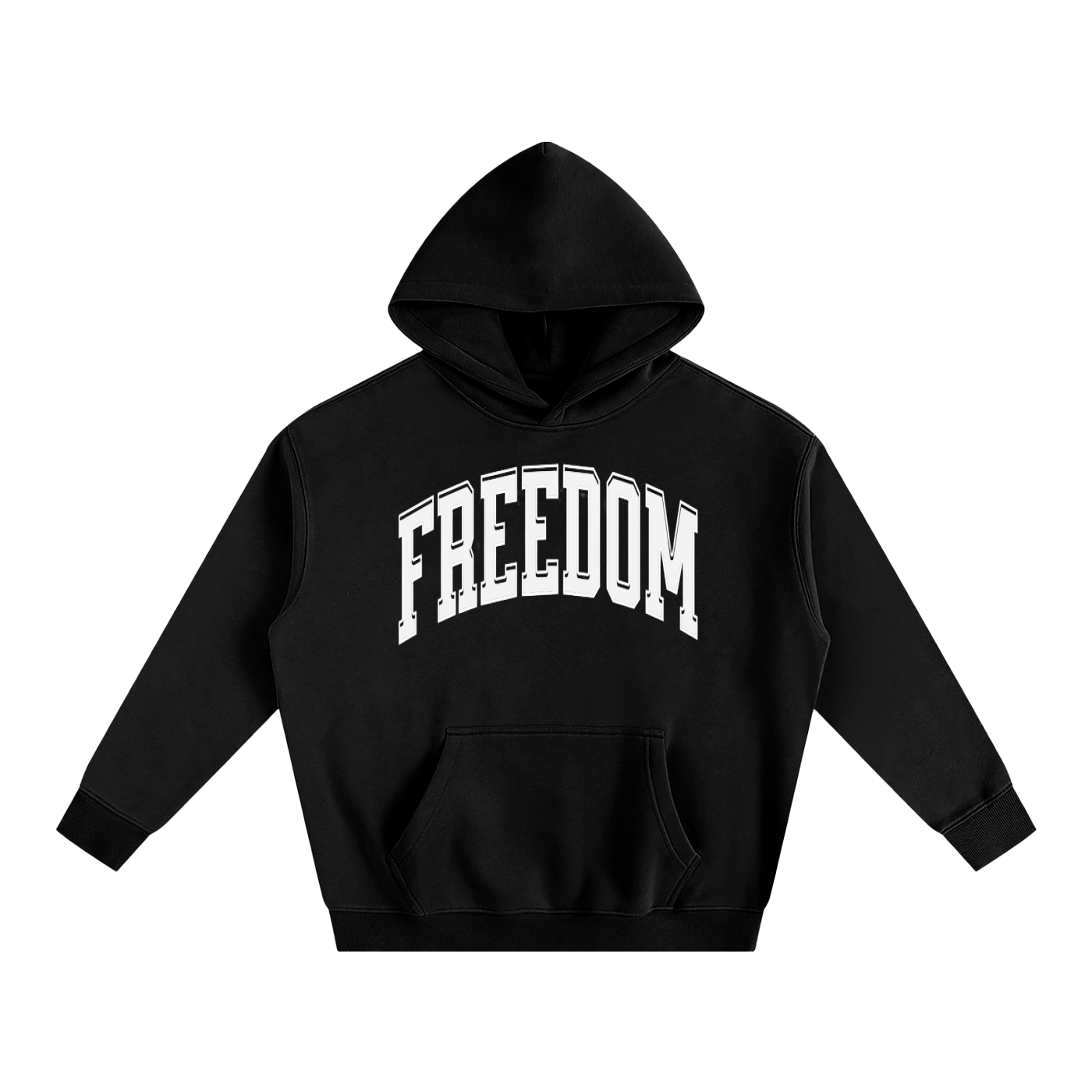 Freedom - Oversize Fleeced Hoodie