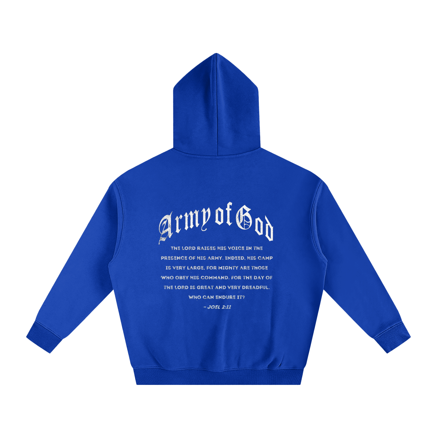 Army of God - Oversize Fleeced Hoodie