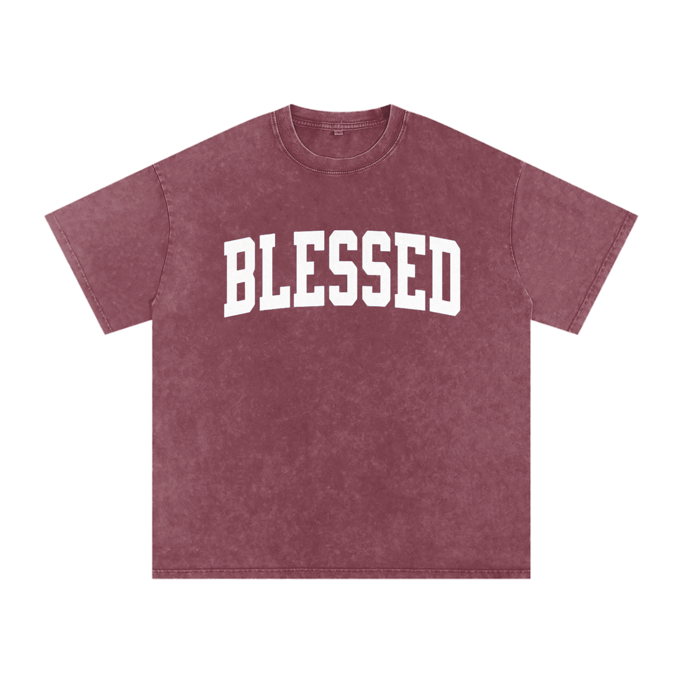 Blessed - Acid Wash Oversize T-Shirt