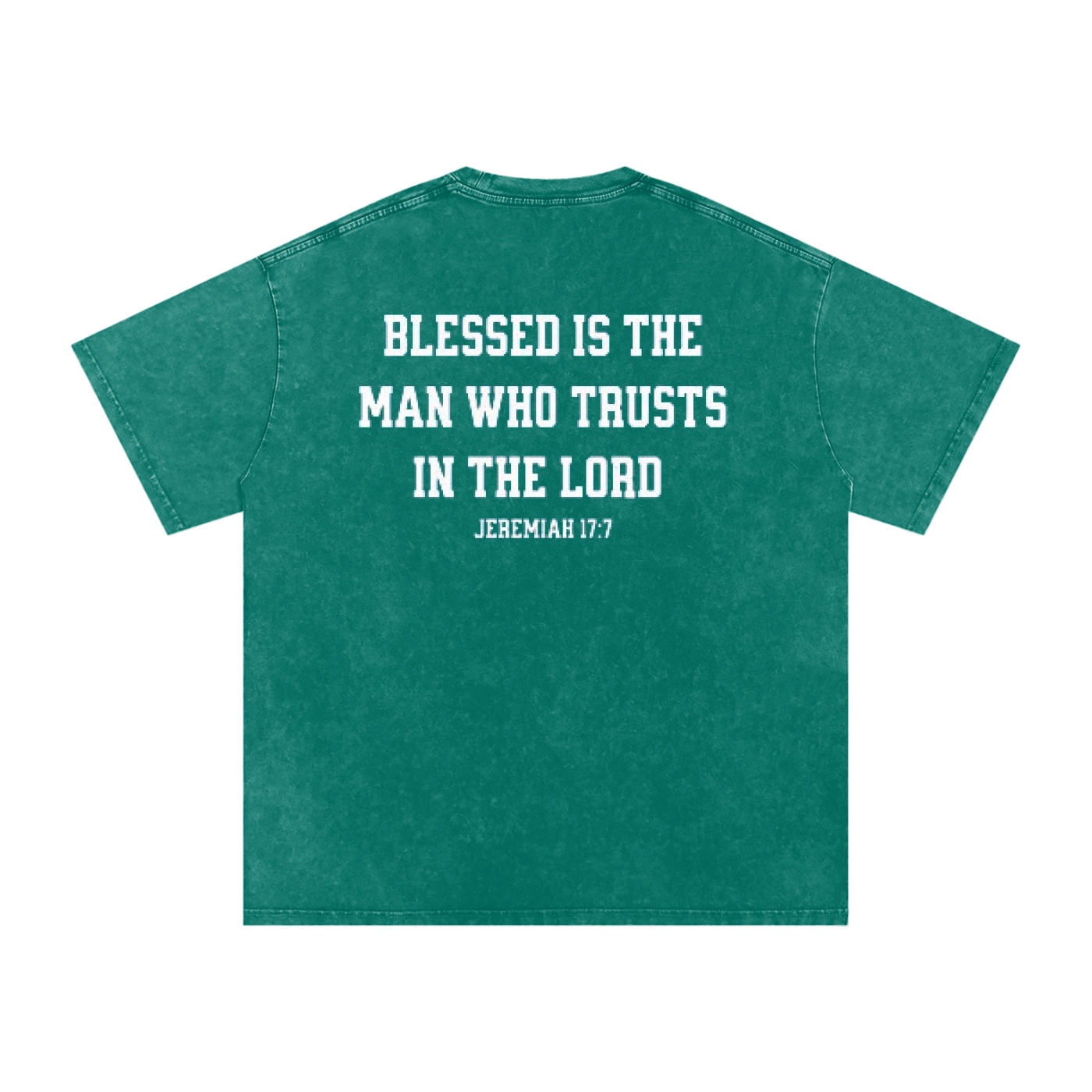Blessed - Acid Wash Oversize T-Shirt