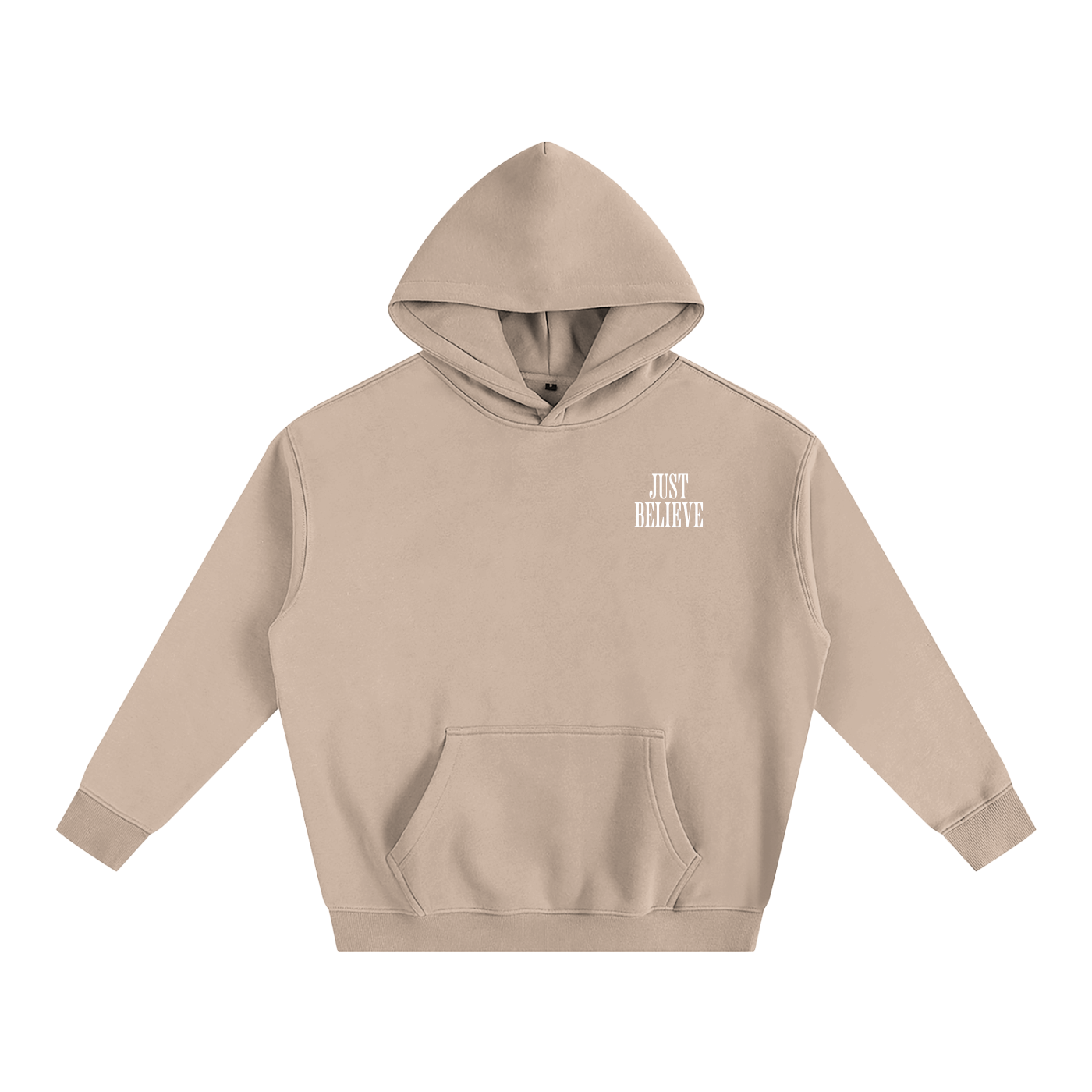 Just Believe - Oversize Fleeced Hoodie