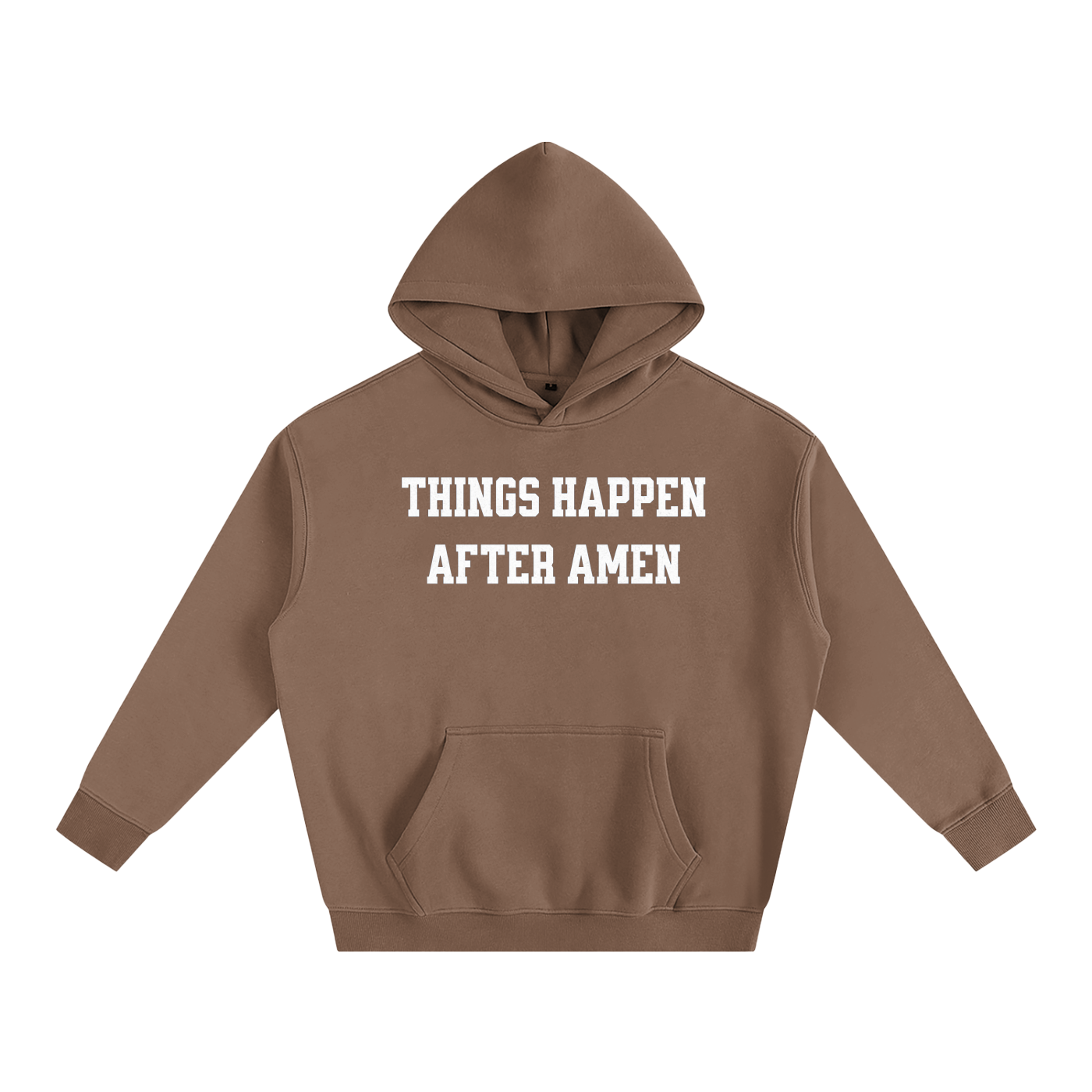 Amen - Oversize Fleeced Hoodie