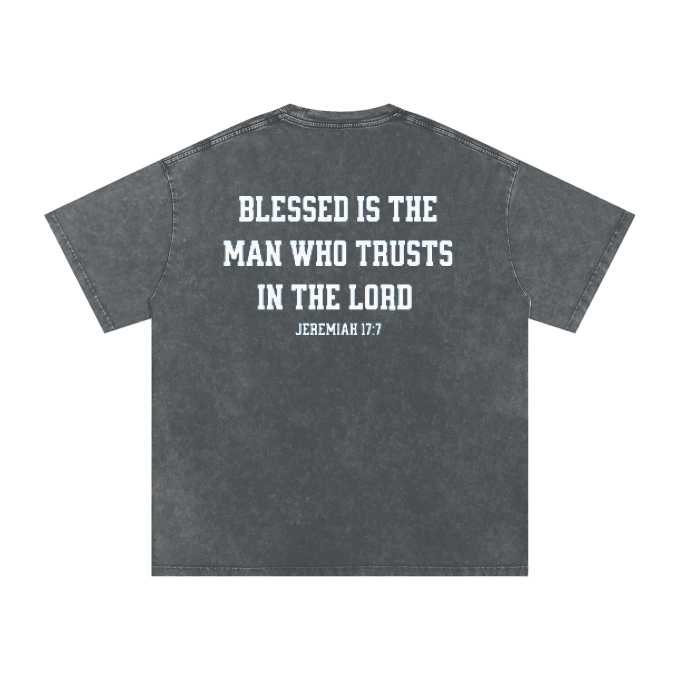 Blessed - Acid Wash Oversize T-Shirt