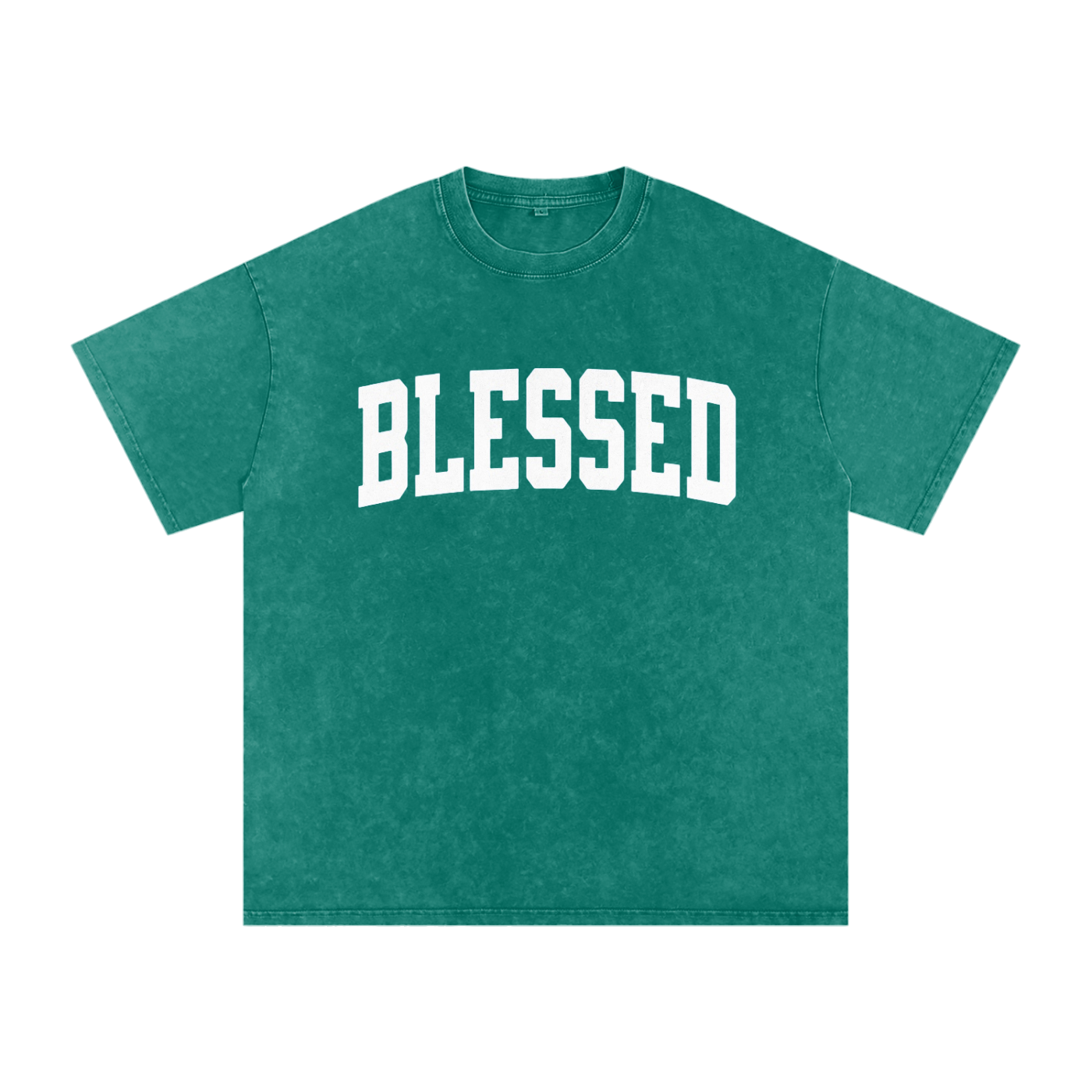 Blessed - Acid Wash Oversize T-Shirt