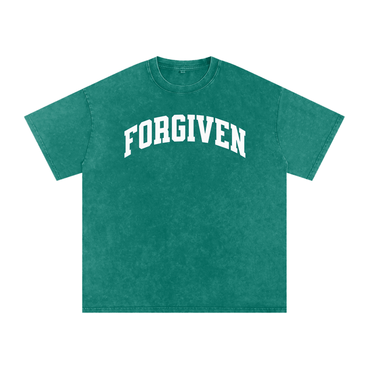 Forgiven - Snow Washed Oversized Cotton T-Shirt
