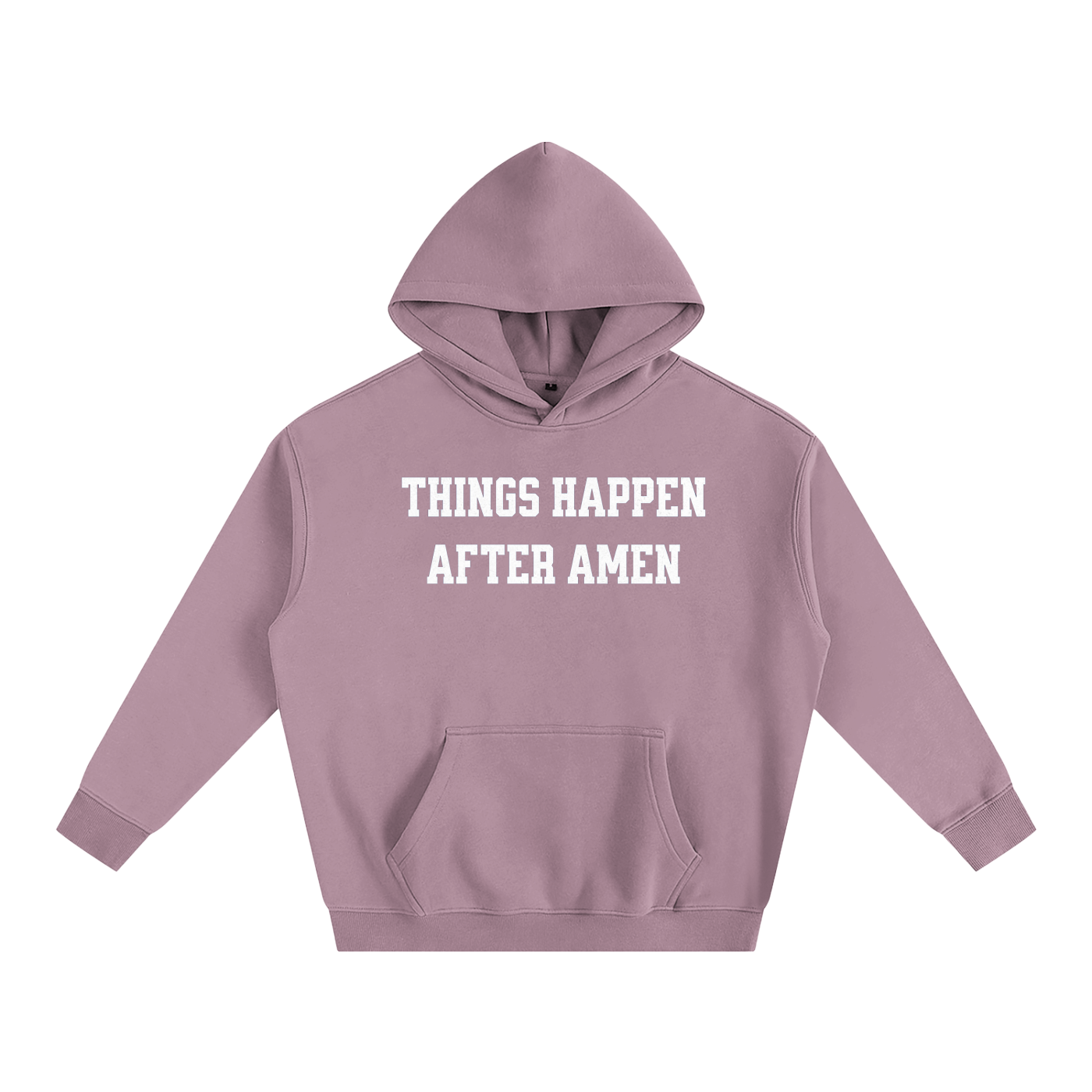 Amen - Oversize Fleeced Hoodie