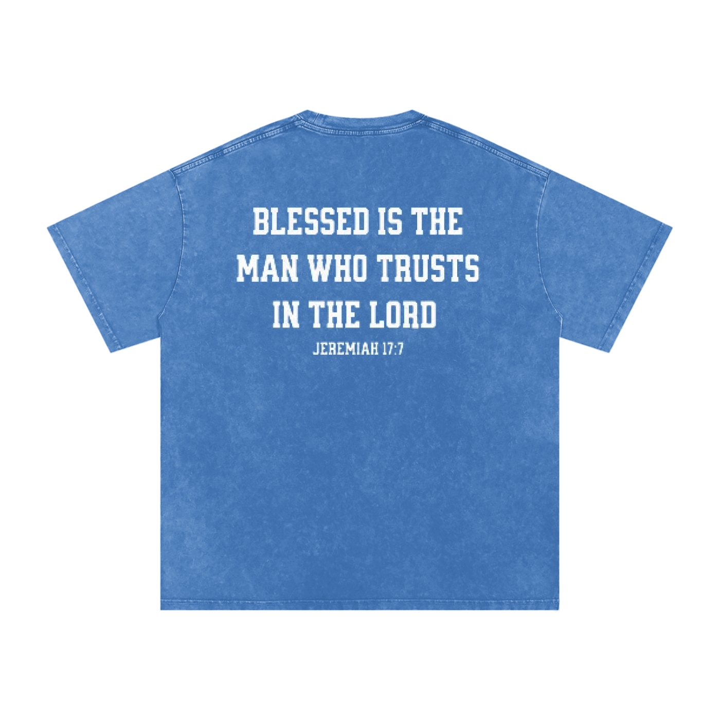Blessed - Acid Wash Oversize T-Shirt