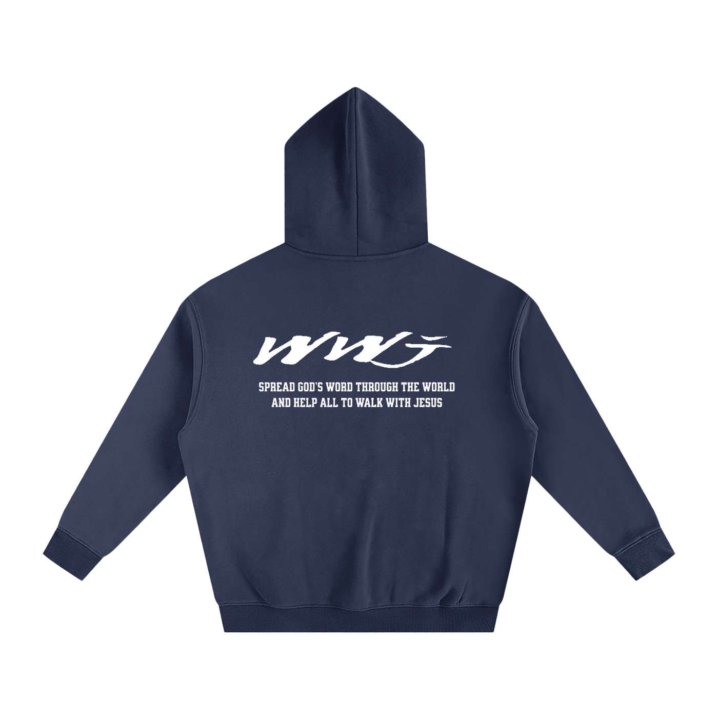 WWJ Mission - Oversize Fleeced Hoodie