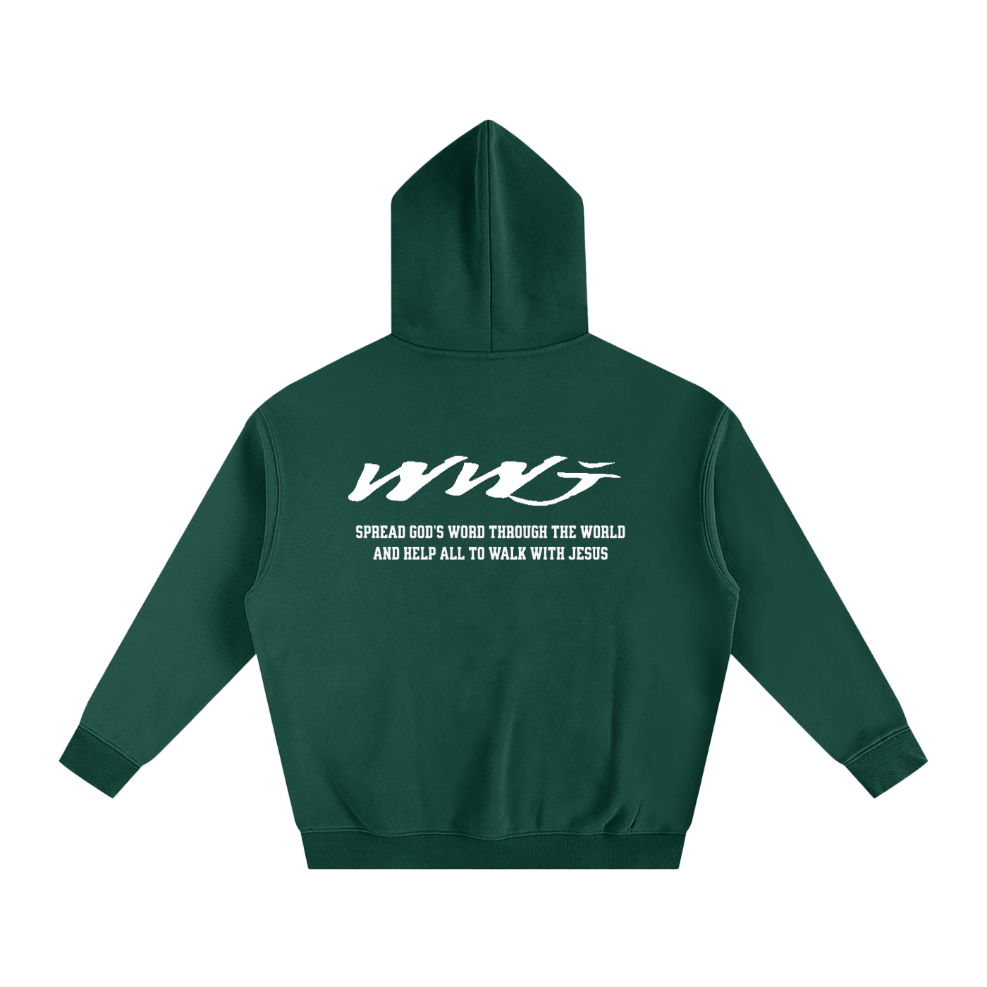 WWJ Mission - Oversize Fleeced Hoodie