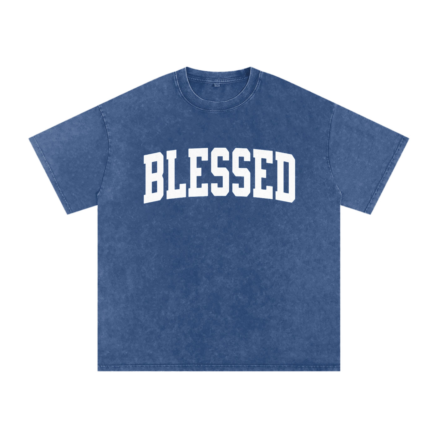 Blessed - Acid Wash Oversize T-Shirt