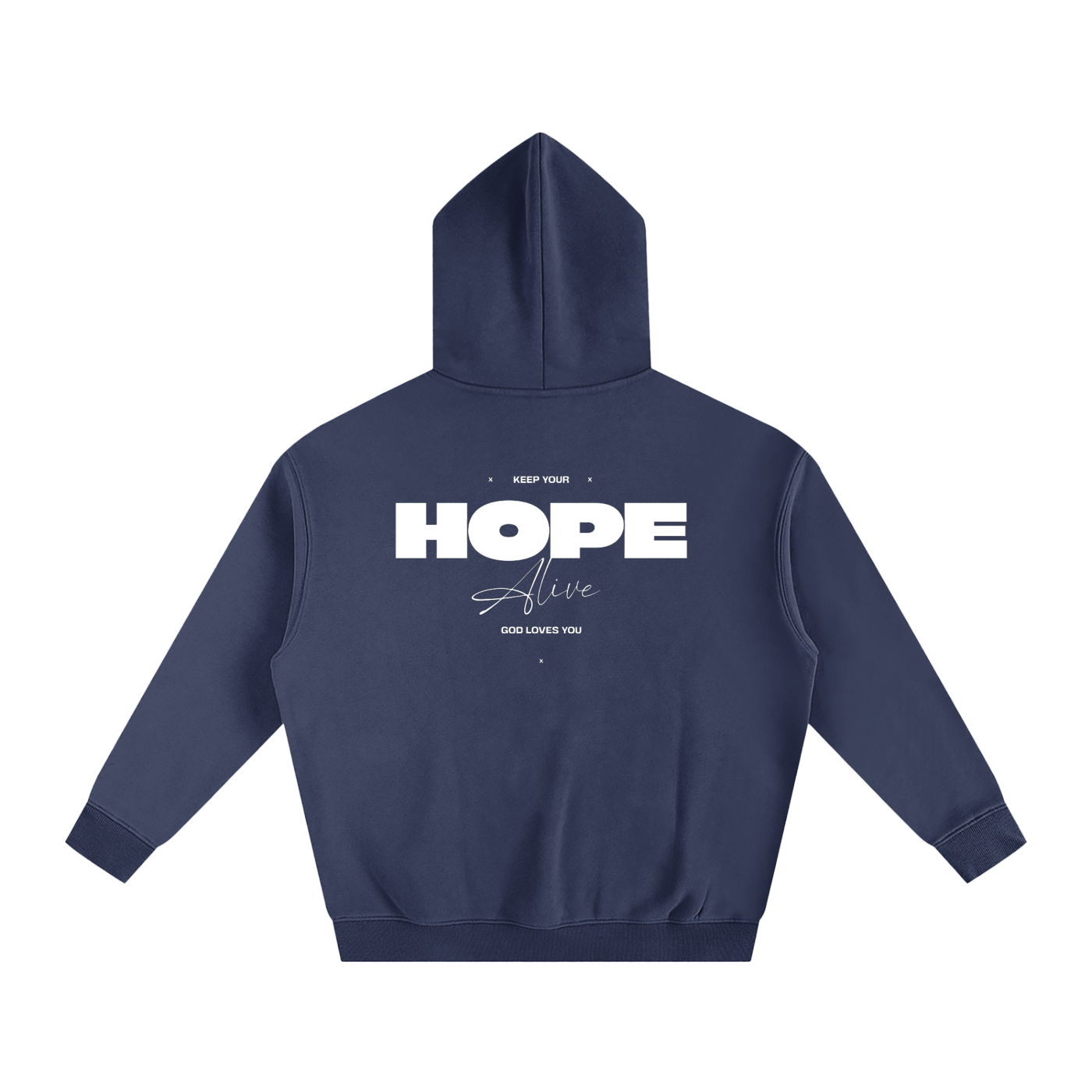 Hope - Oversize Fleeced Hoodie