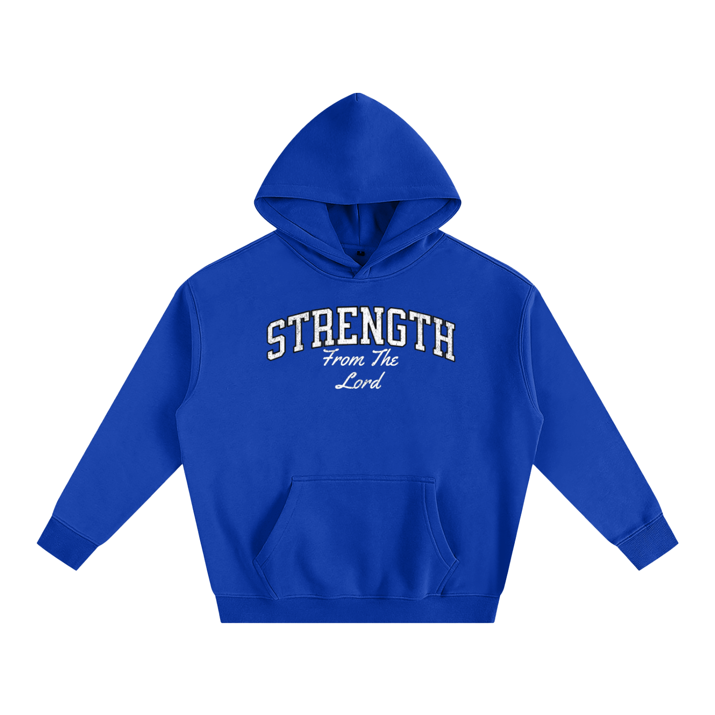Strength in the Lord - Oversize Fleeced Hoodie