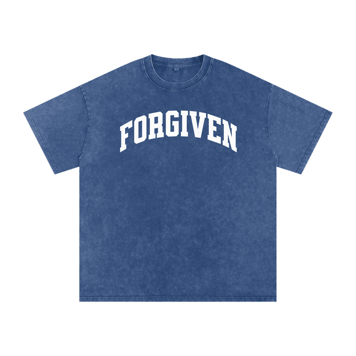 Forgiven - Snow Washed Oversized Cotton T-Shirt