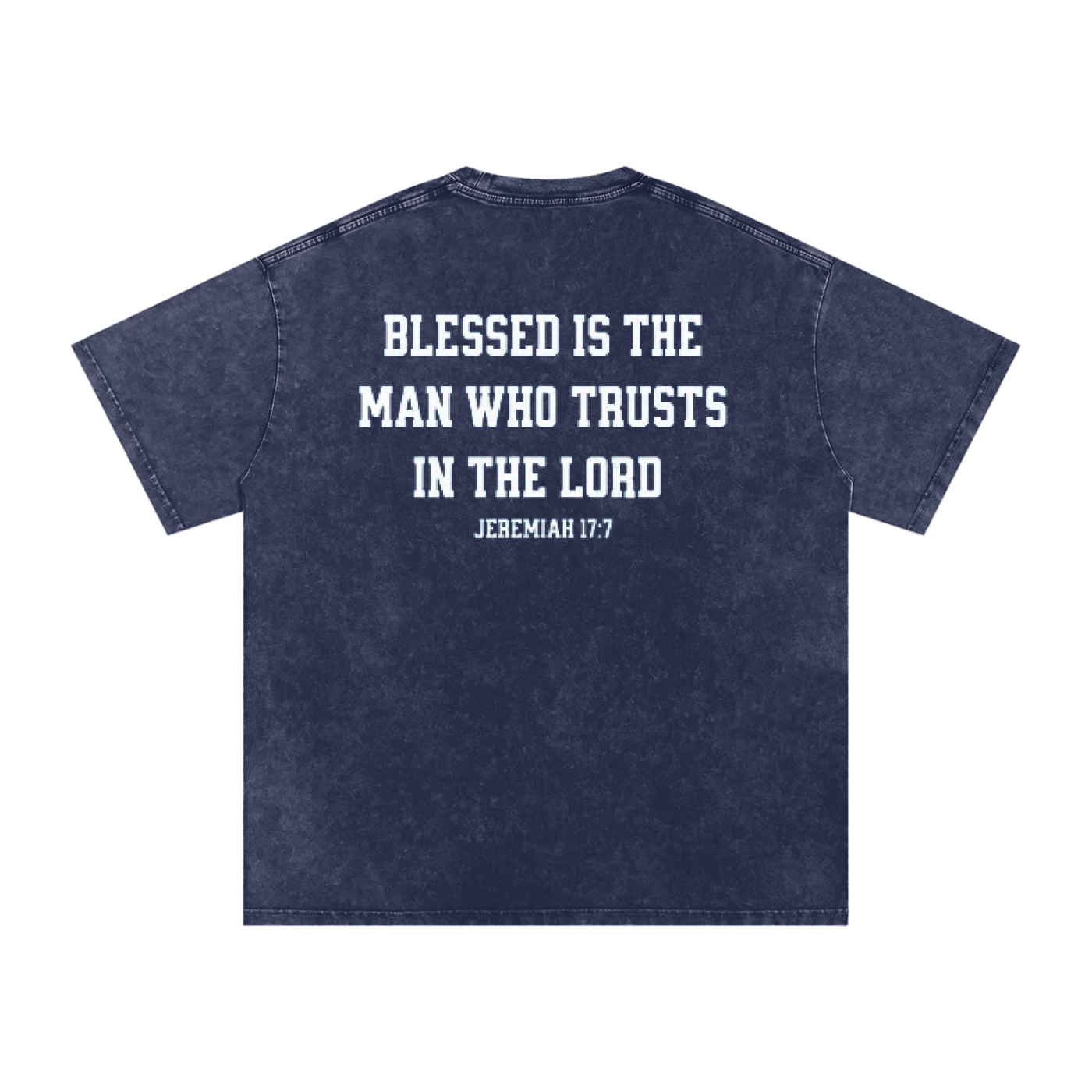 Blessed - Acid Wash Oversize T-Shirt