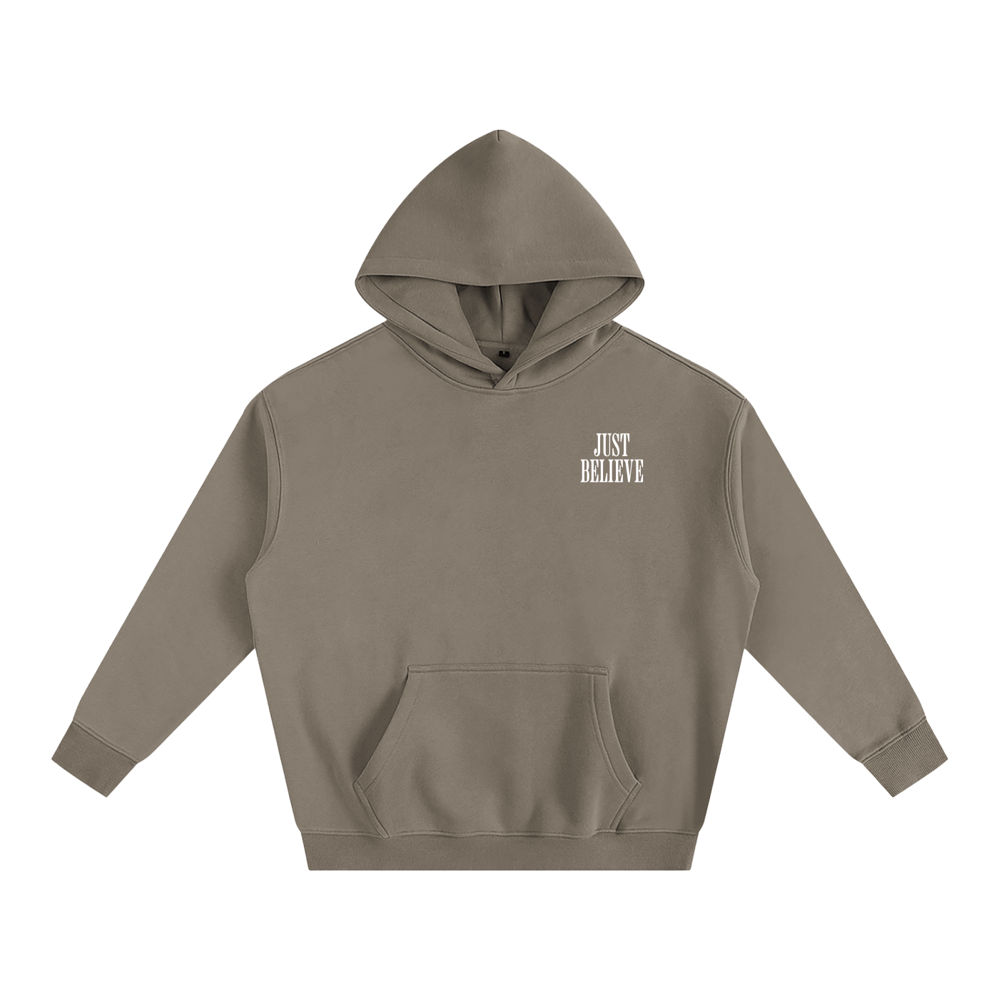 Just Believe - Oversize Fleeced Hoodie