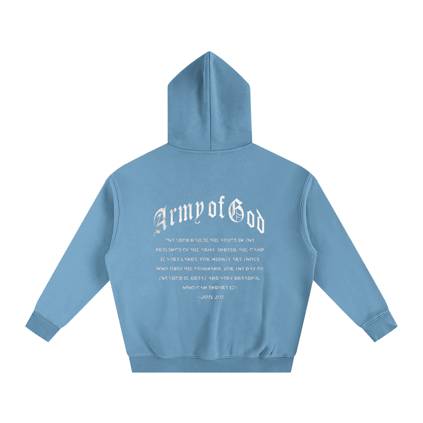 Army of God - Oversize Fleeced Hoodie