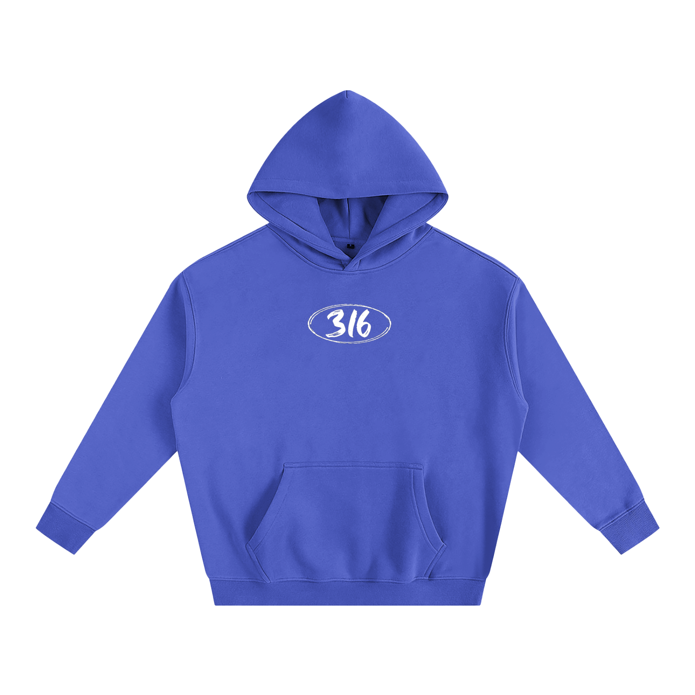 316 - Oversize Fleeced Hoodie