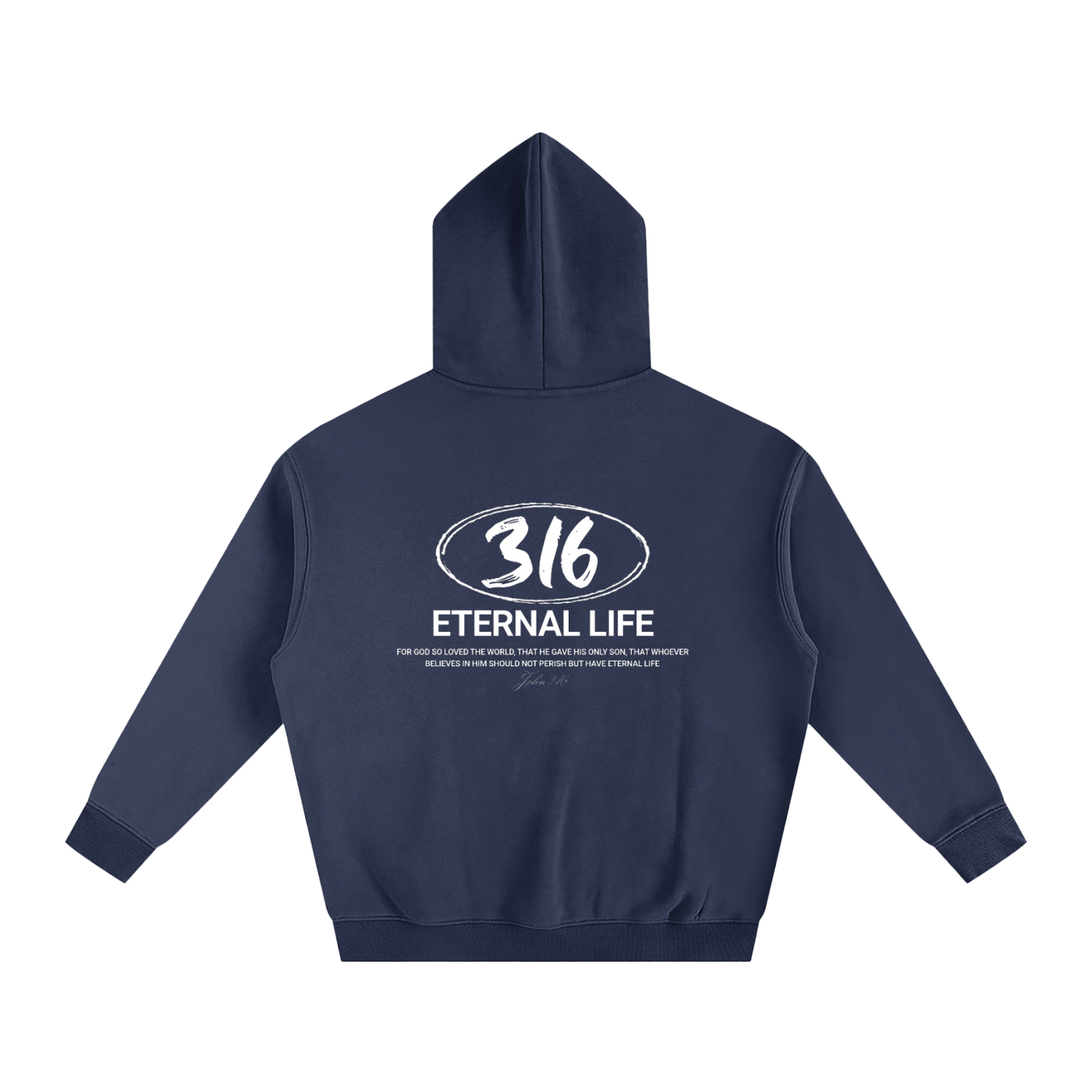 316 - Oversize Fleeced Hoodie