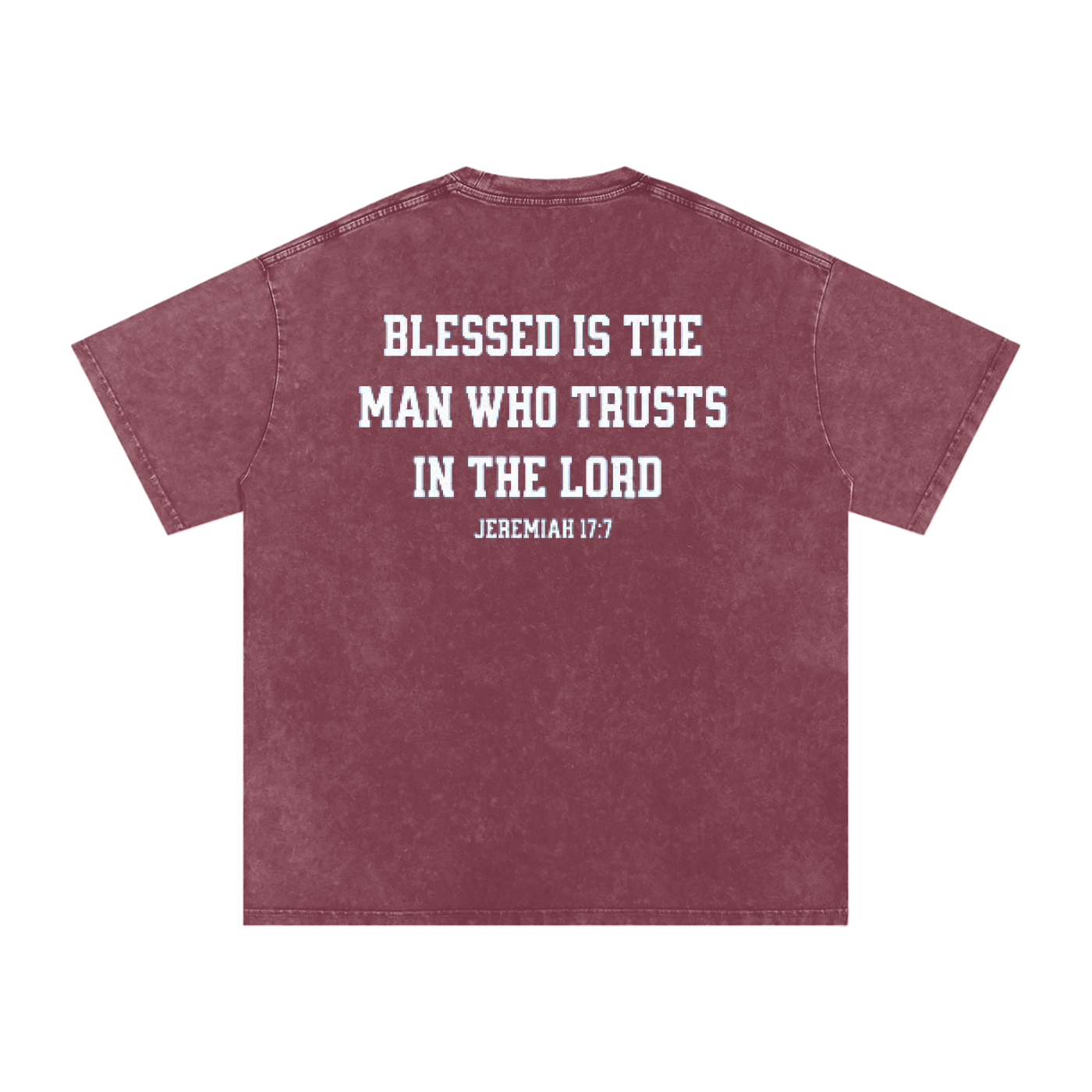Blessed - Acid Wash Oversize T-Shirt
