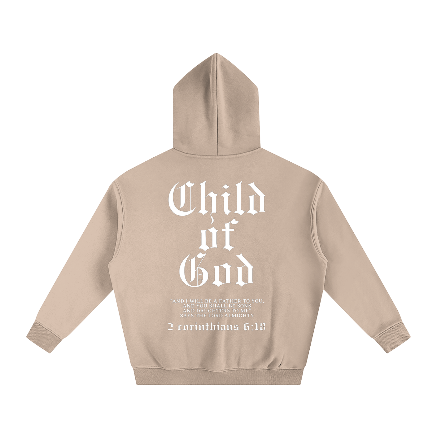 Child of God - Oversize Fleeced Hoodie