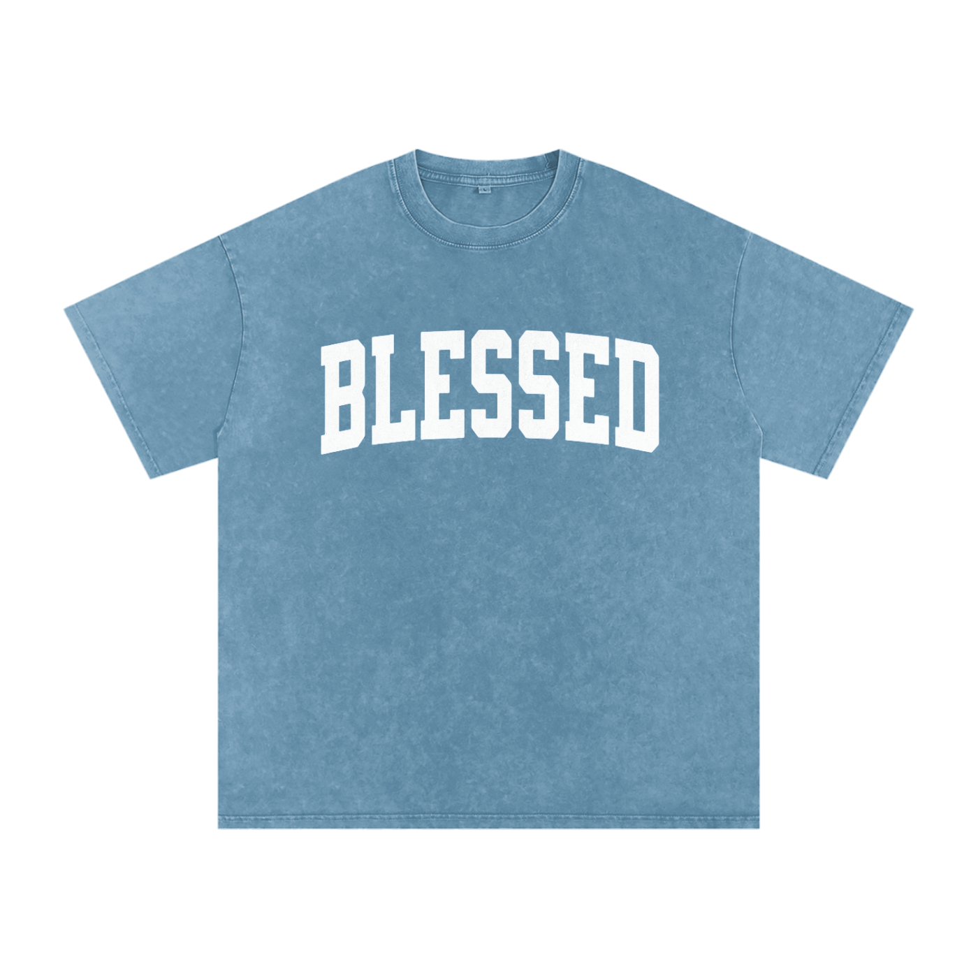 Blessed - Acid Wash Oversize T-Shirt