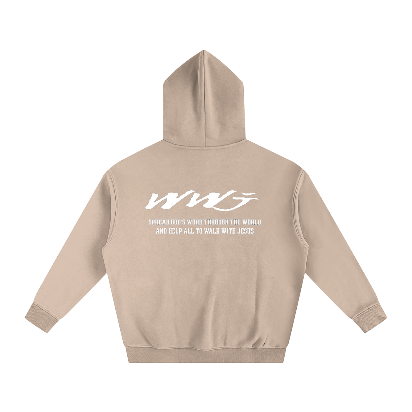 WWJ Mission - Oversize Fleeced Hoodie