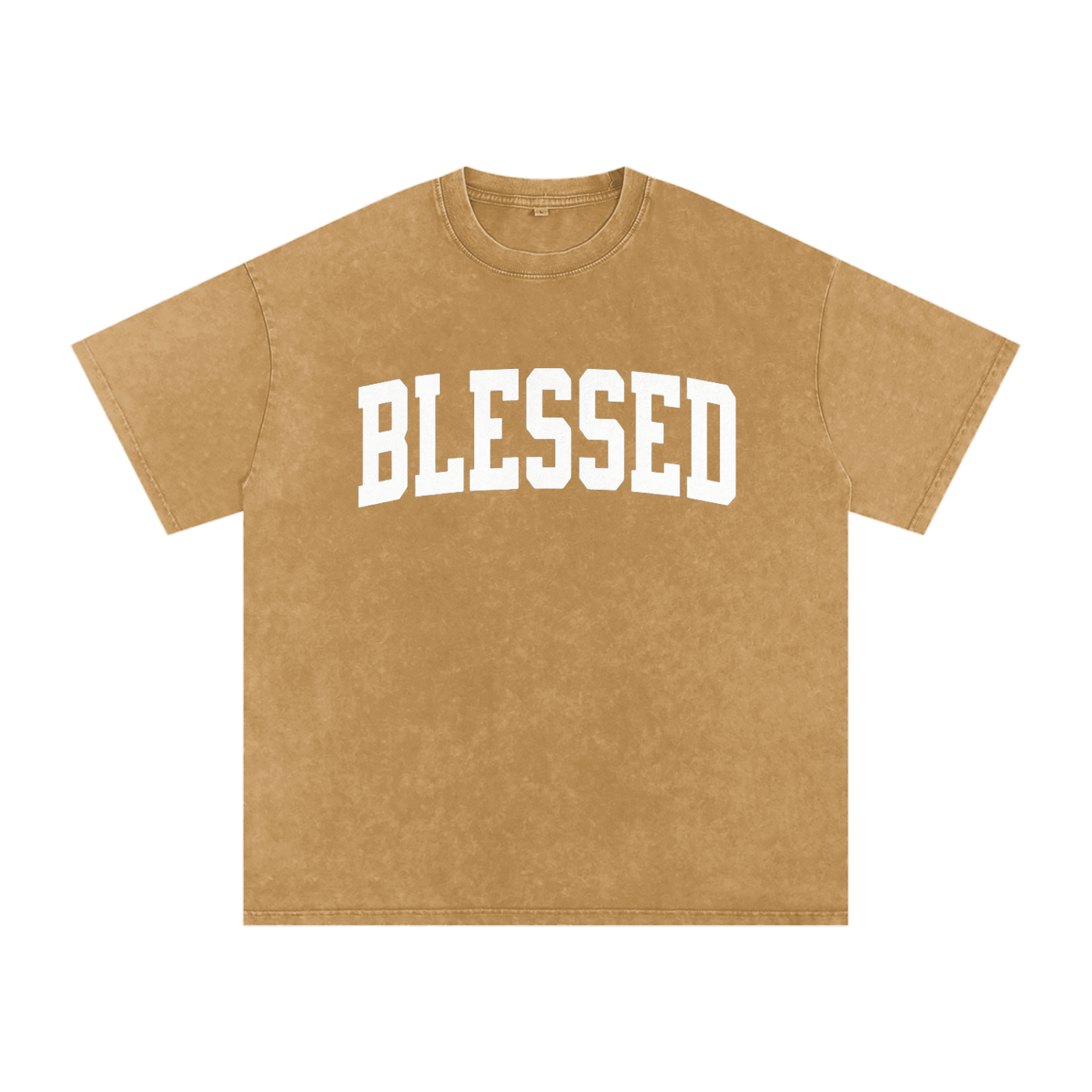 Blessed - Acid Wash Oversize T-Shirt