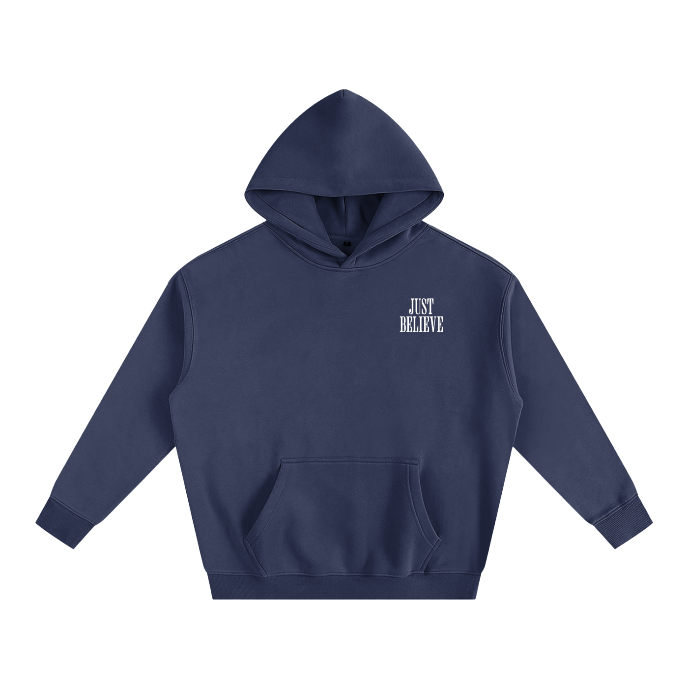 Just Believe - Oversize Fleeced Hoodie