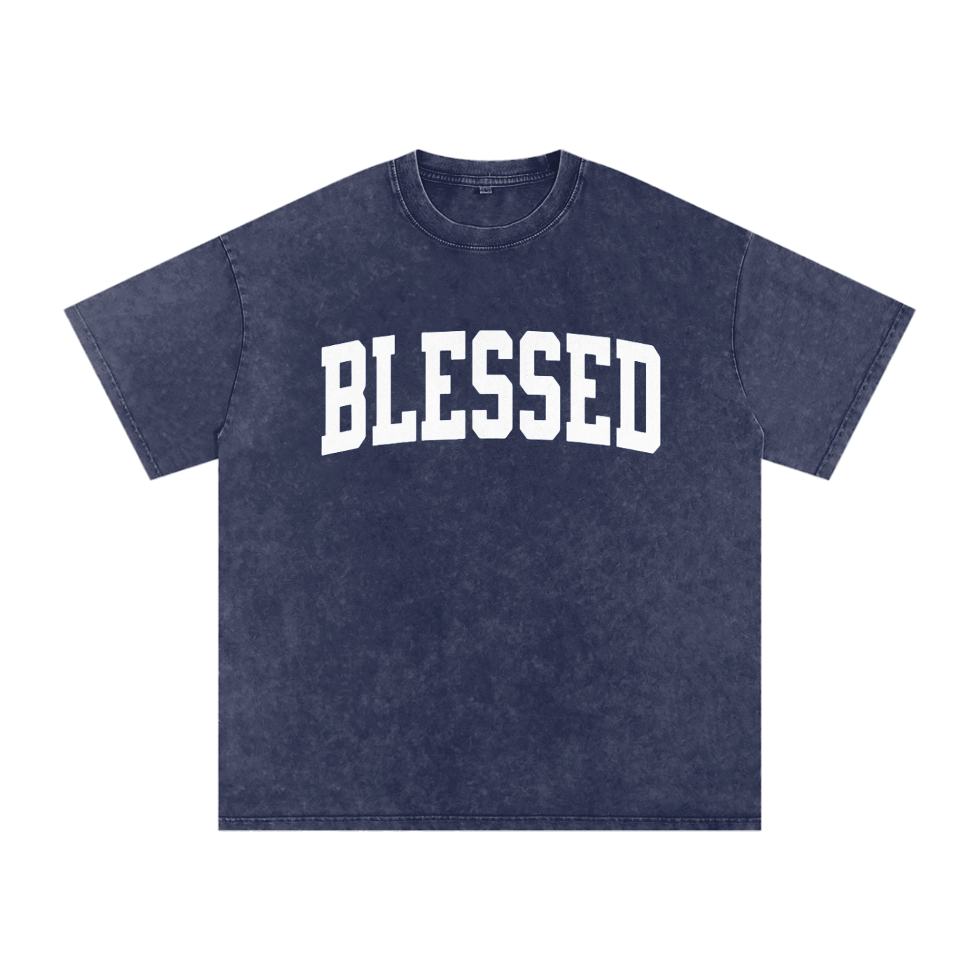 Blessed - Acid Wash Oversize T-Shirt