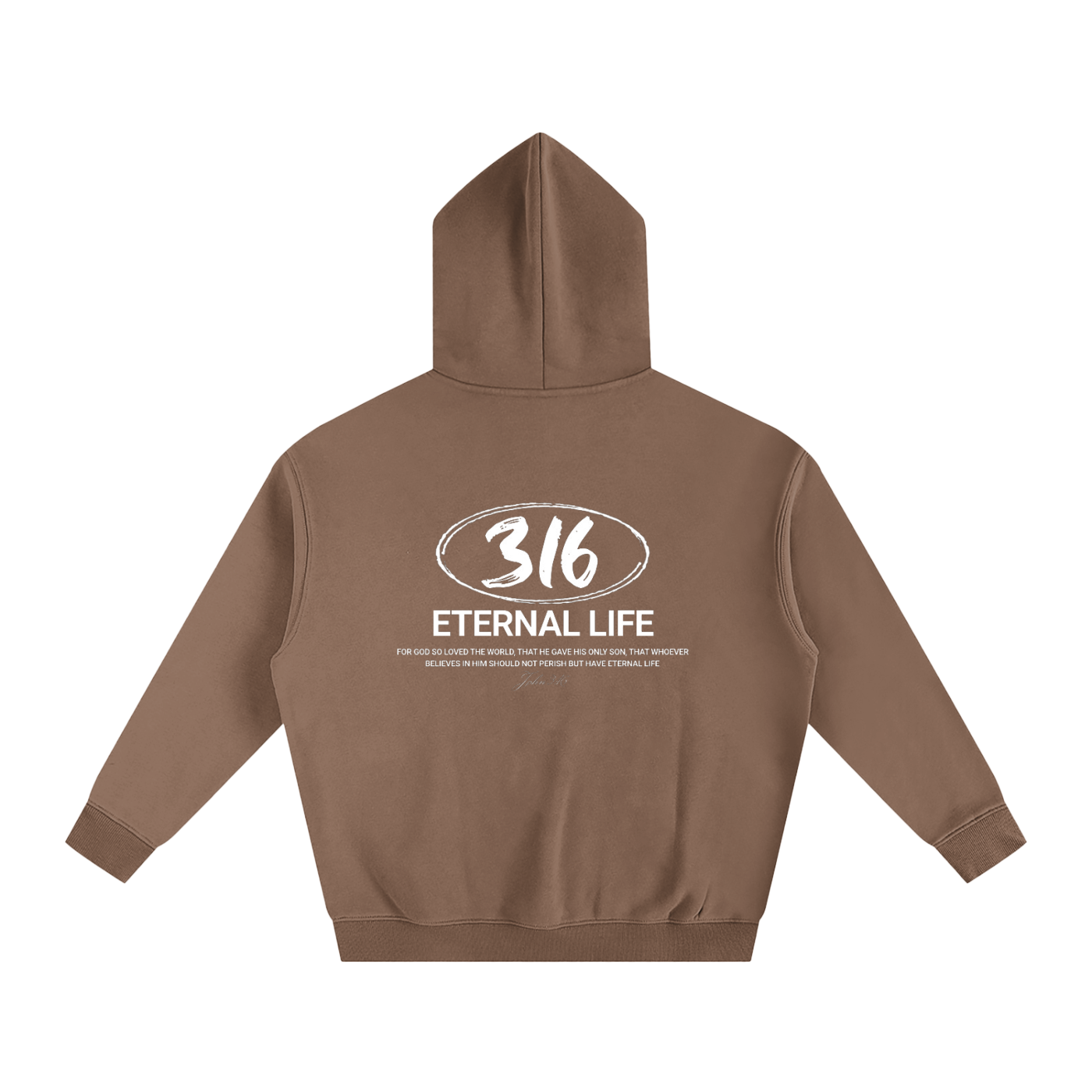 316 - Oversize Fleeced Hoodie