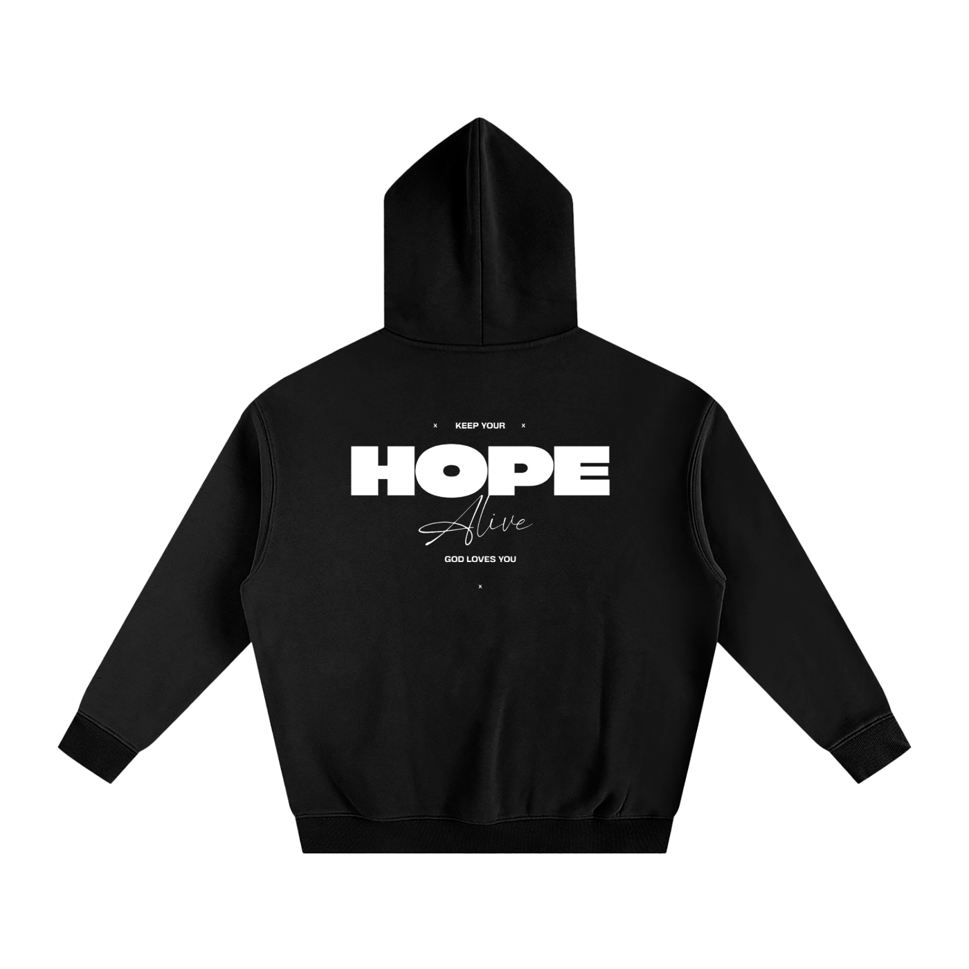 Hope - Oversize Fleeced Hoodie