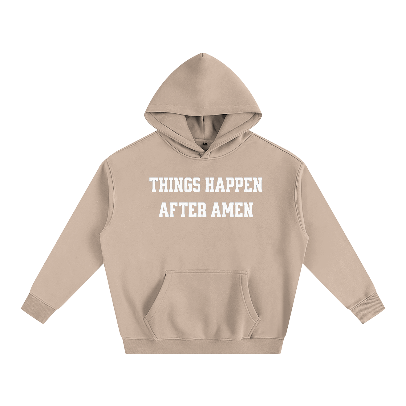 Amen - Oversize Fleeced Hoodie