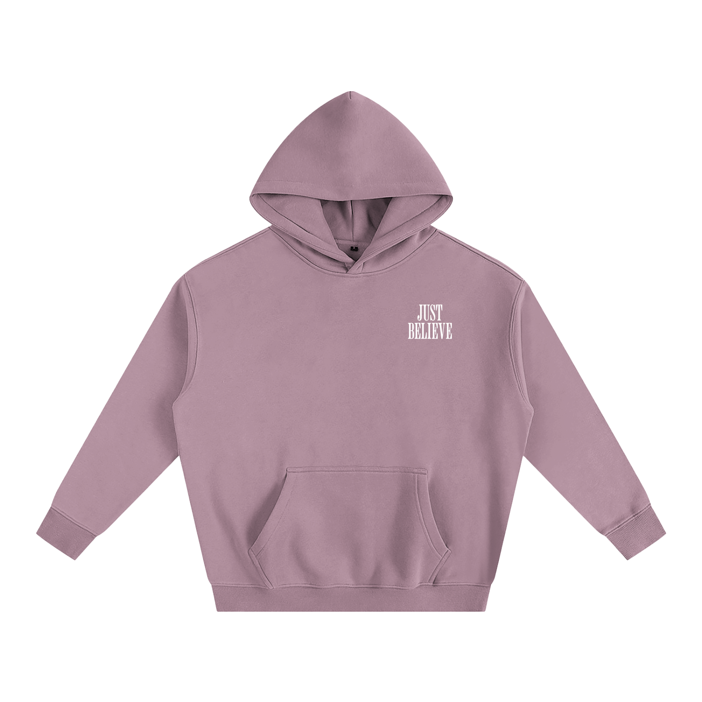 Just Believe - Oversize Fleeced Hoodie